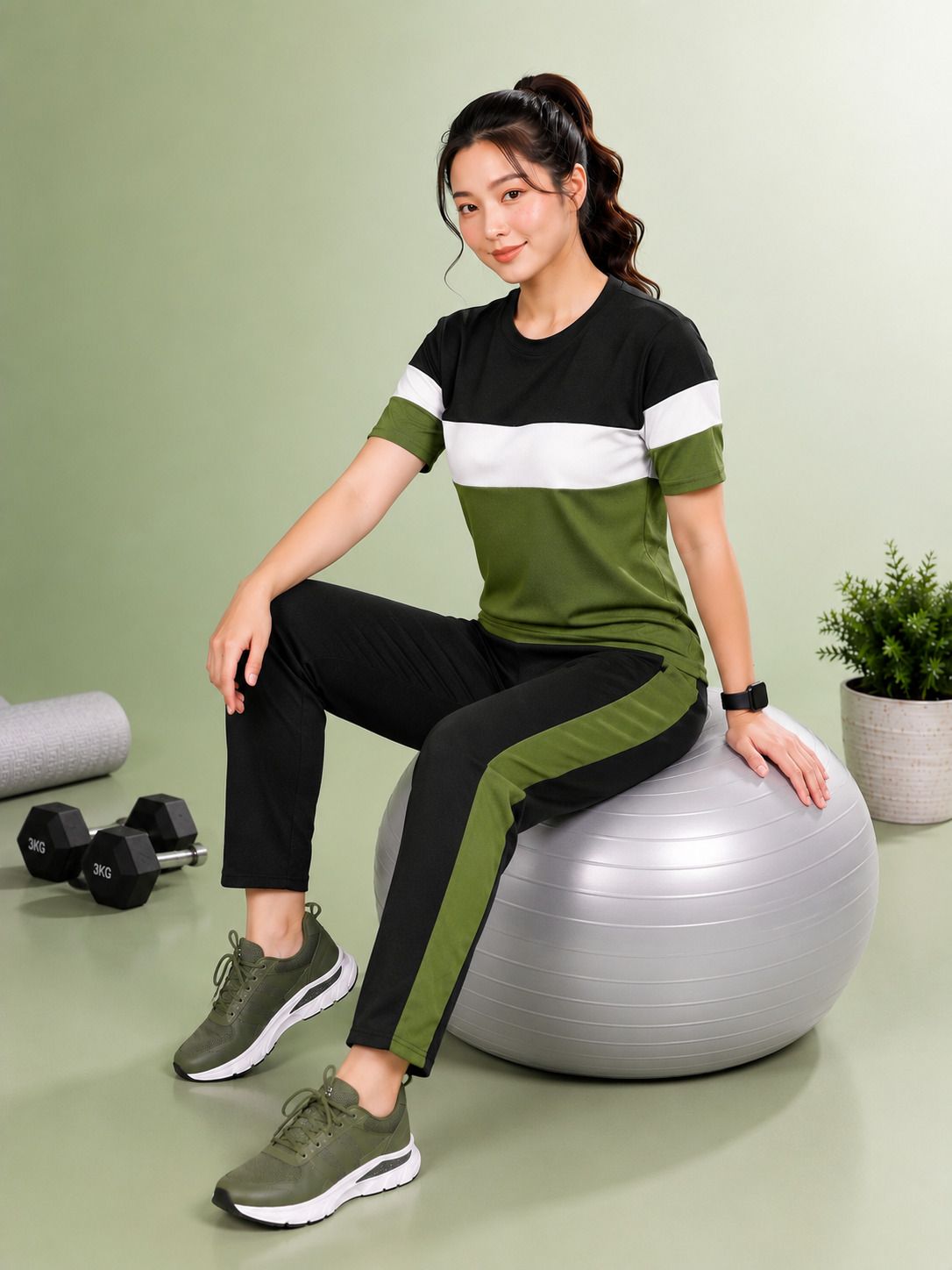 sakarmaa Colorblock Women Track Suit-picture-23