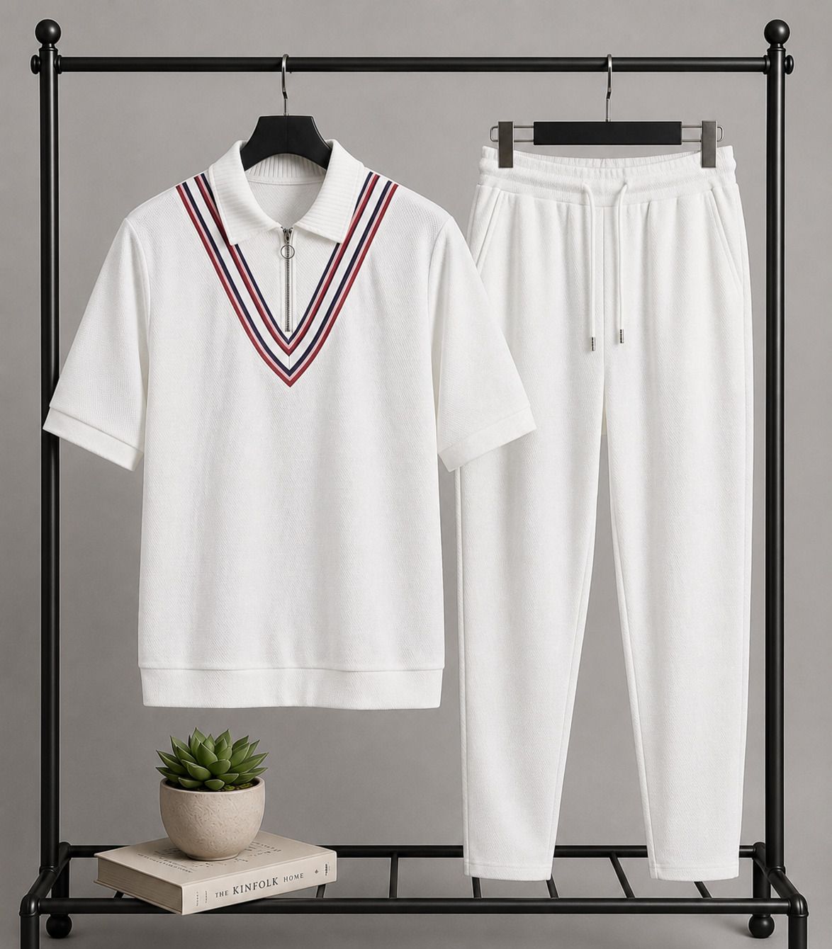 woxell Striped Men Track Suit-picture-29