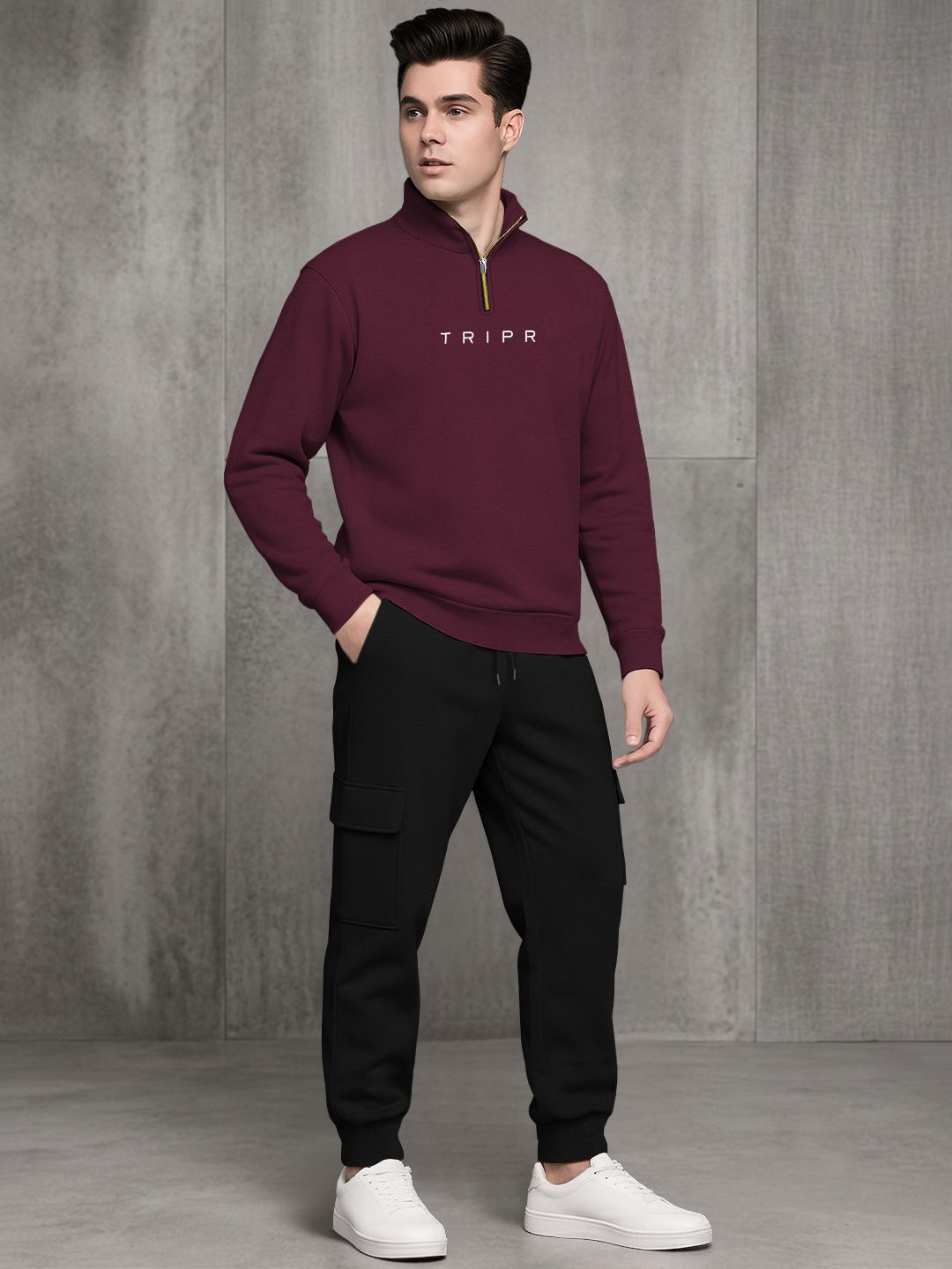 tripr Solid Men Track Suit-picture-24