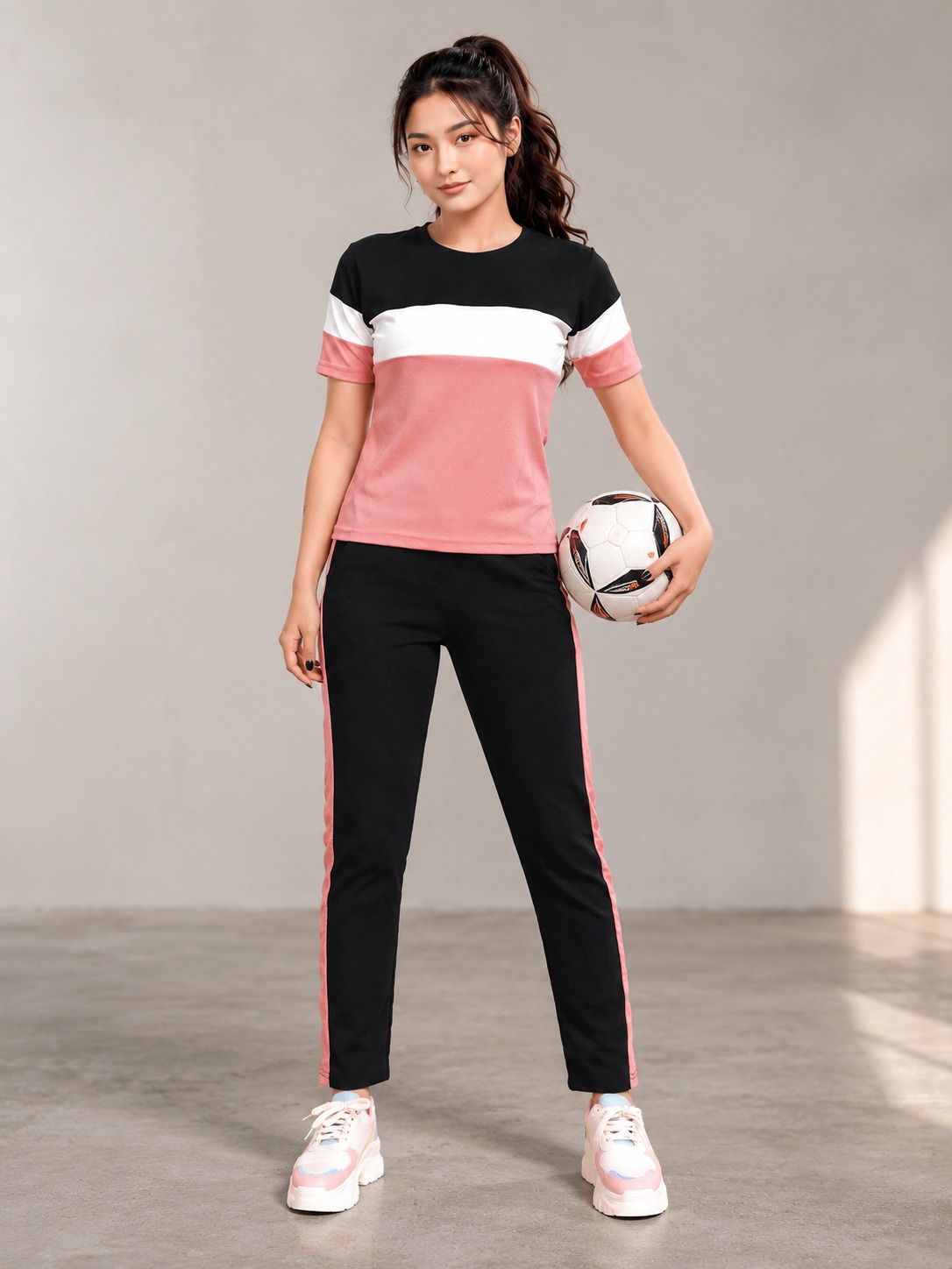 sakarmaa Colorblock Women Track Suit-picture-15