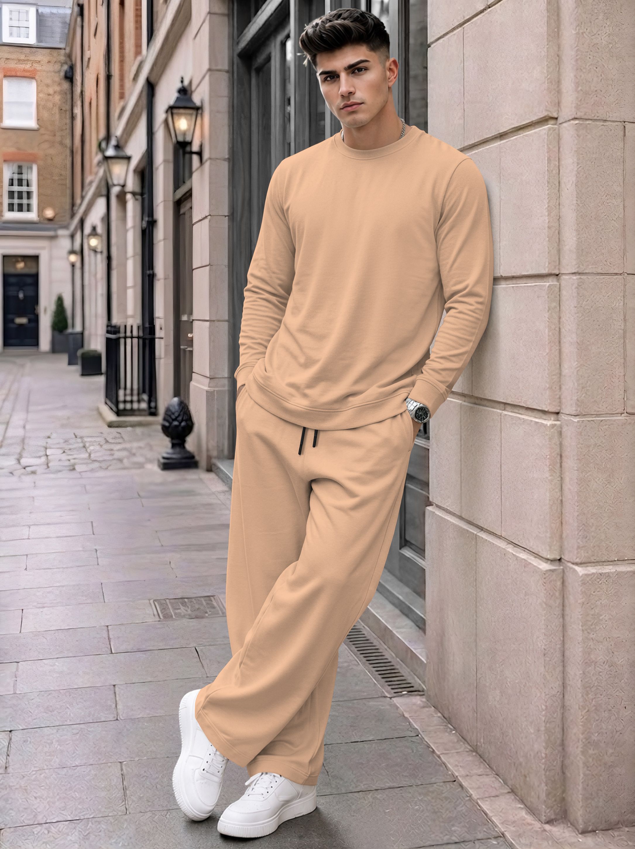 blive Solid Men Track Suit-picture-16