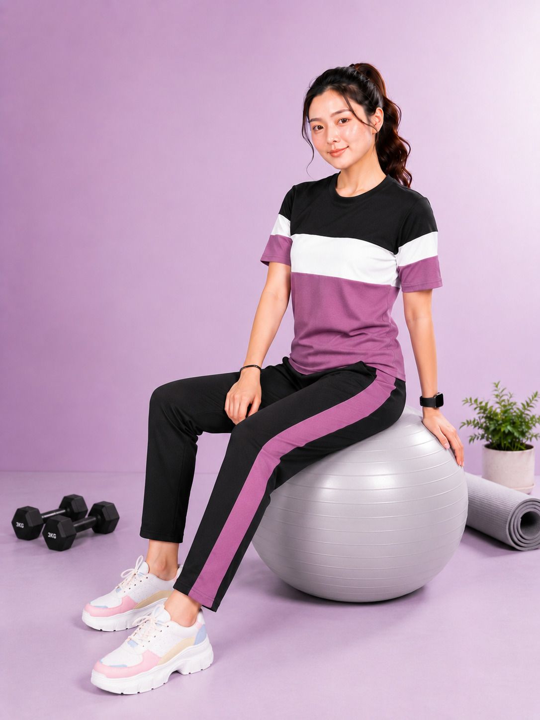 sakarmaa Colorblock Women Track Suit-picture-6