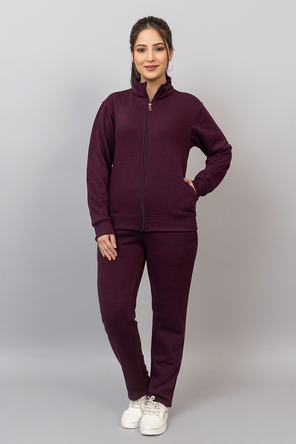 colorchakra Solid Women Track Suit-picture-23