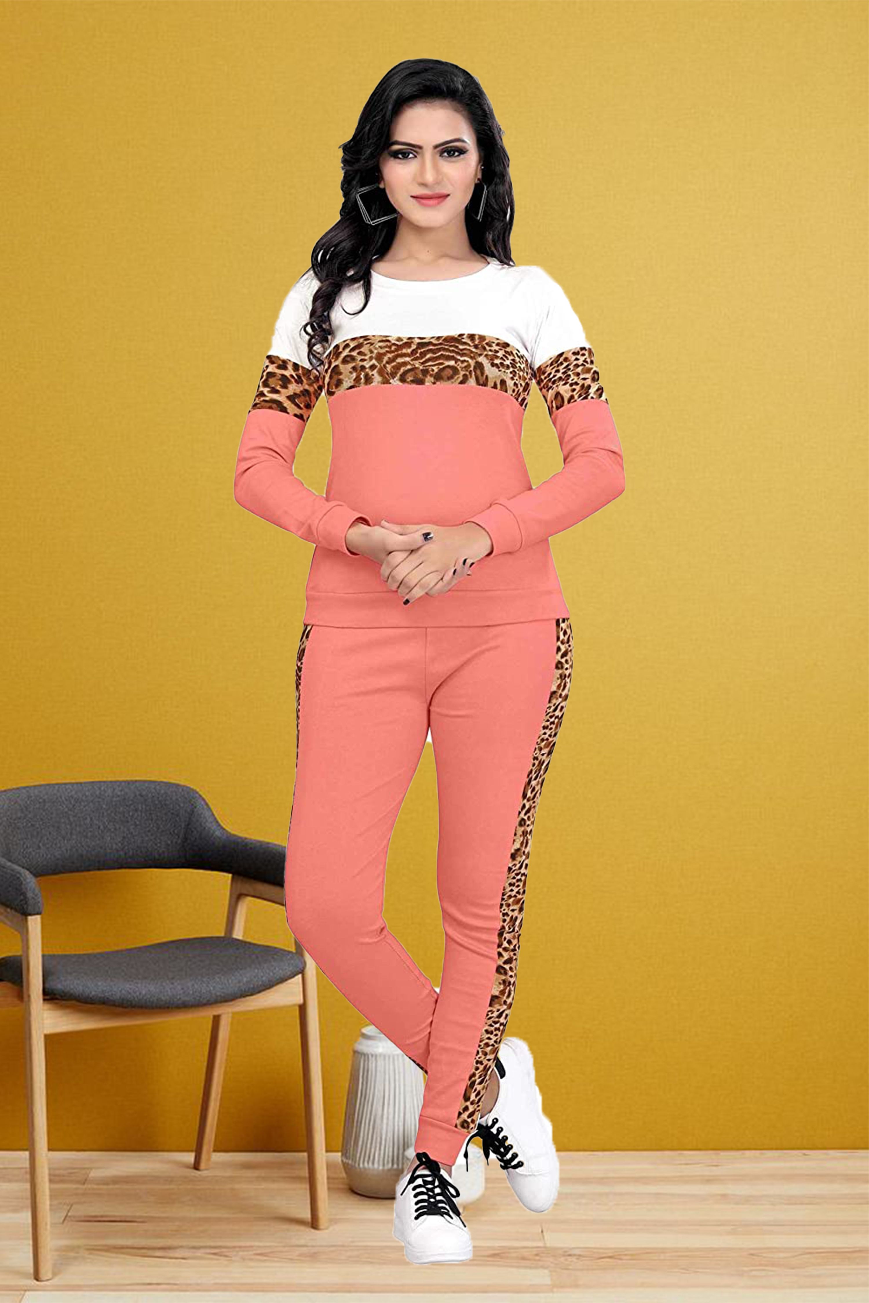 dtr fashion Colorblock Women Track Suit-picture-23