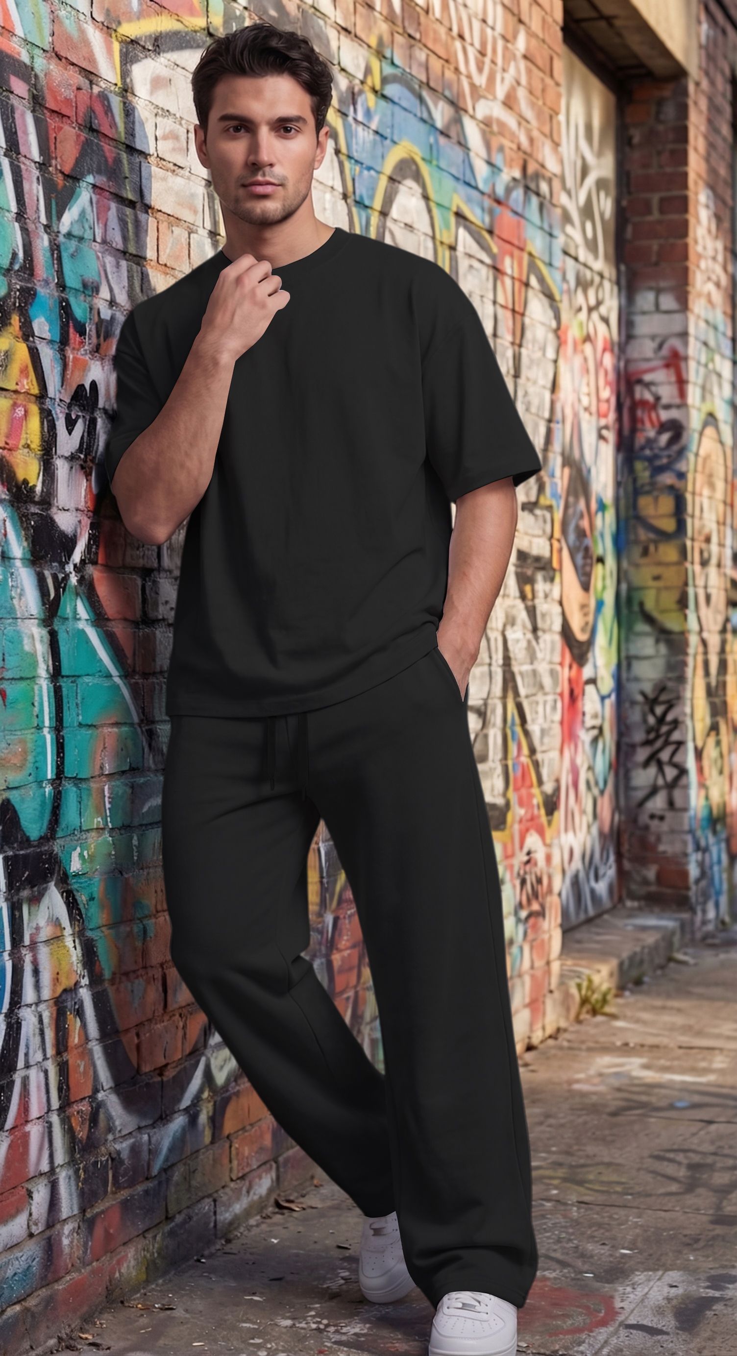 kelonbro Solid Men Track Suit-picture-14