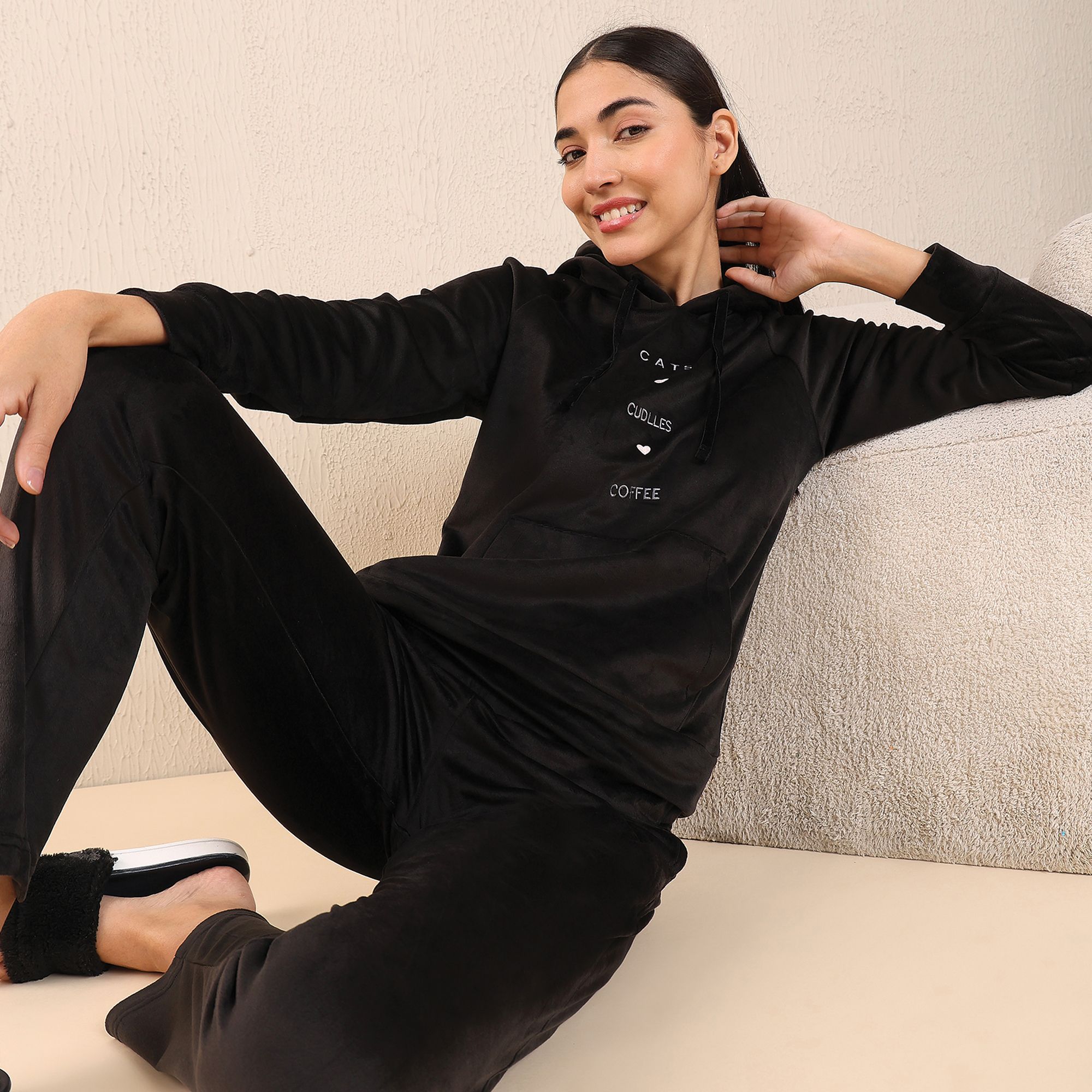 sweet dreams Solid Women Track Suit-picture-16
