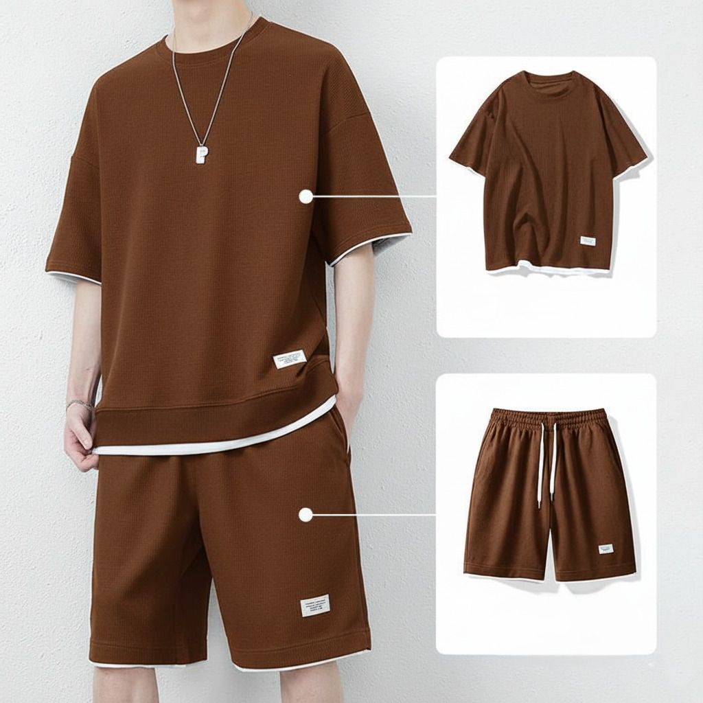 Solid Men Track Suit-image-25