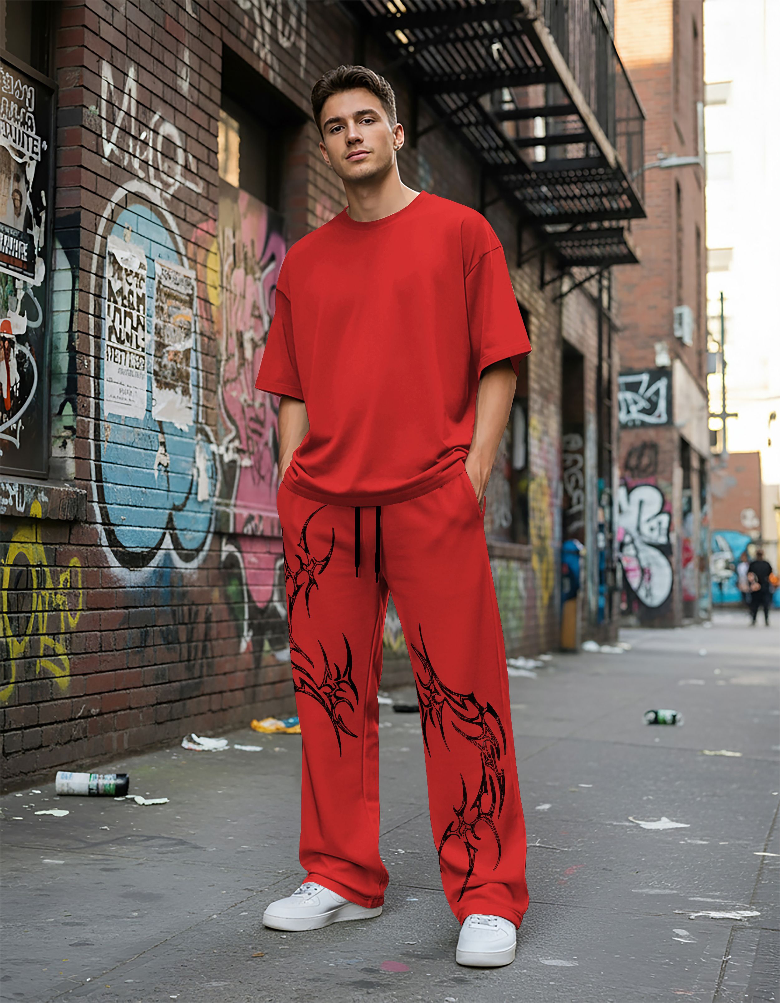 kelonbro Printed Men Track Suit-picture-12