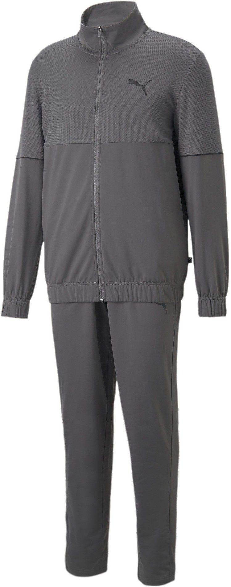 Poly Suit Solid Men Track Suit-image-1