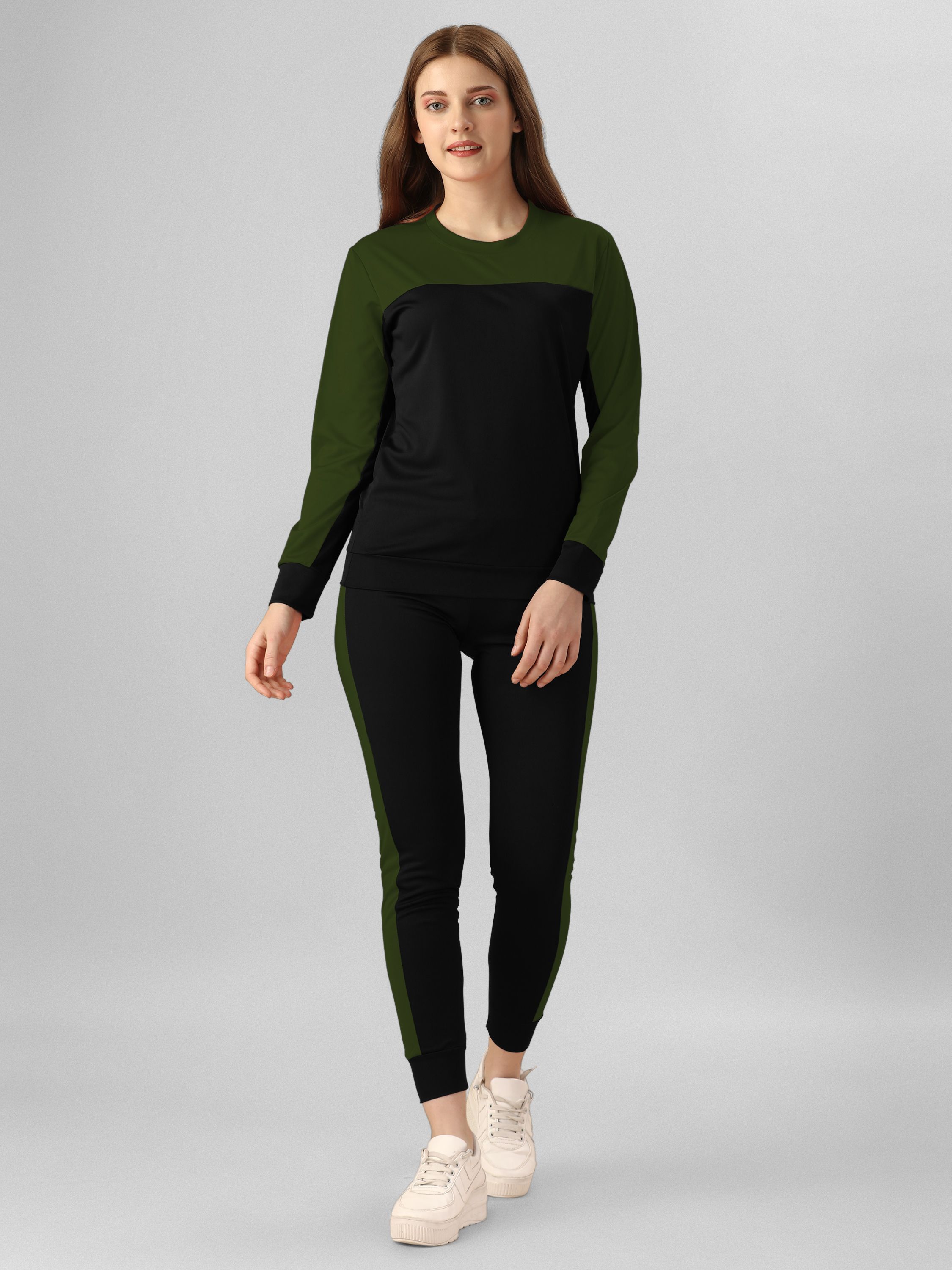 dtr fashion Colorblock Women Track Suit-picture-21