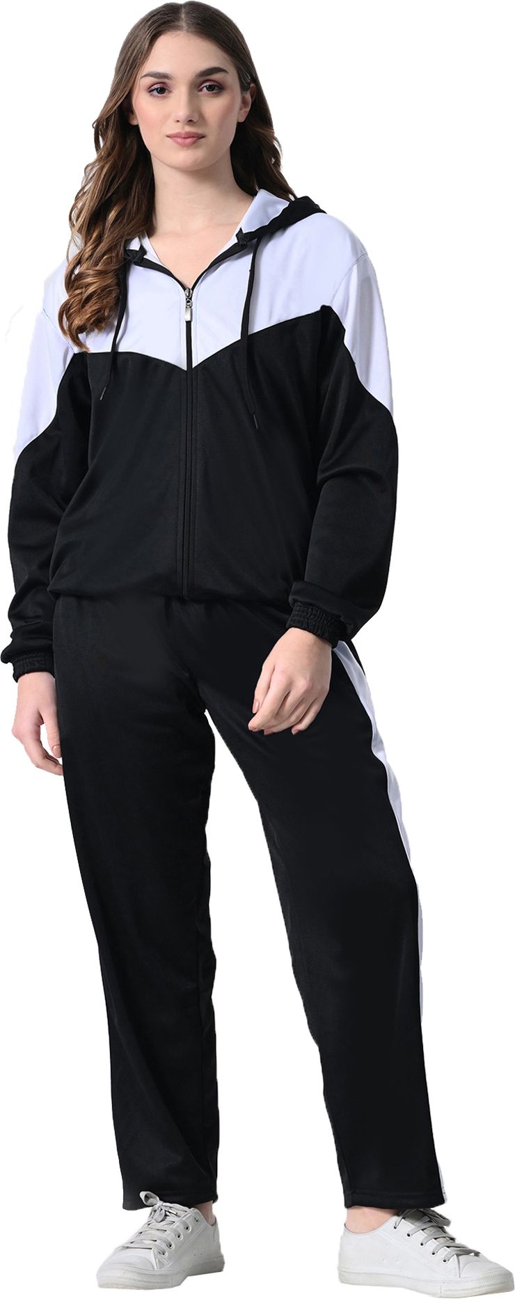 indiweaves Colorblock Women Track Suit-picture-15