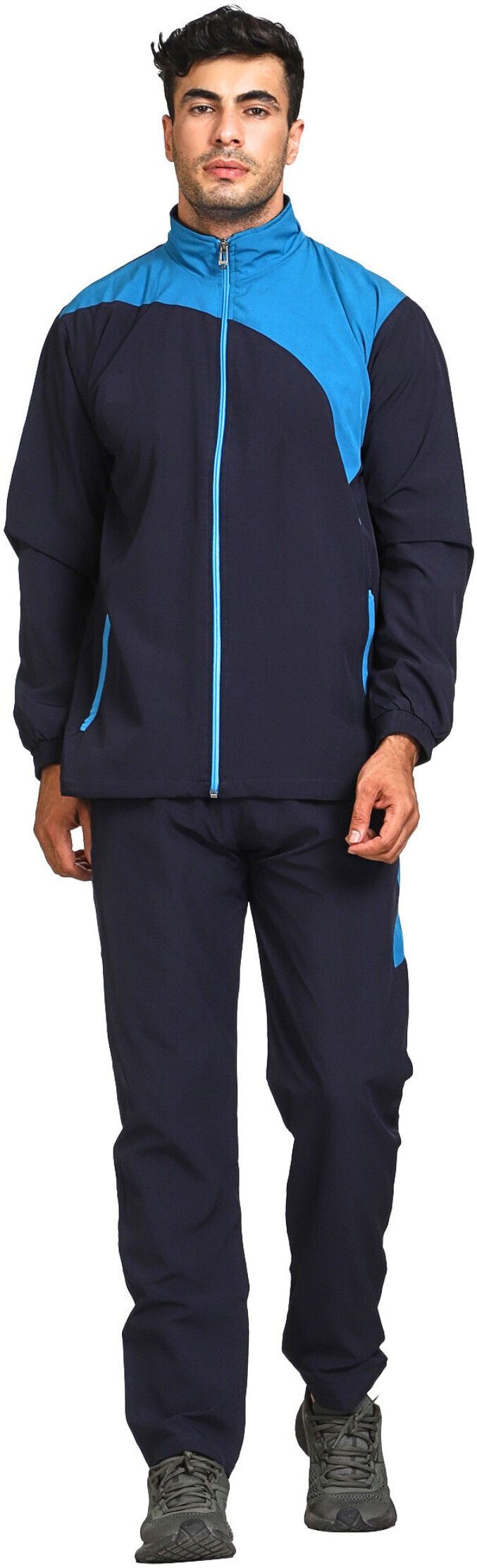 i&soni Colorblock Men Track Suit-picture-16