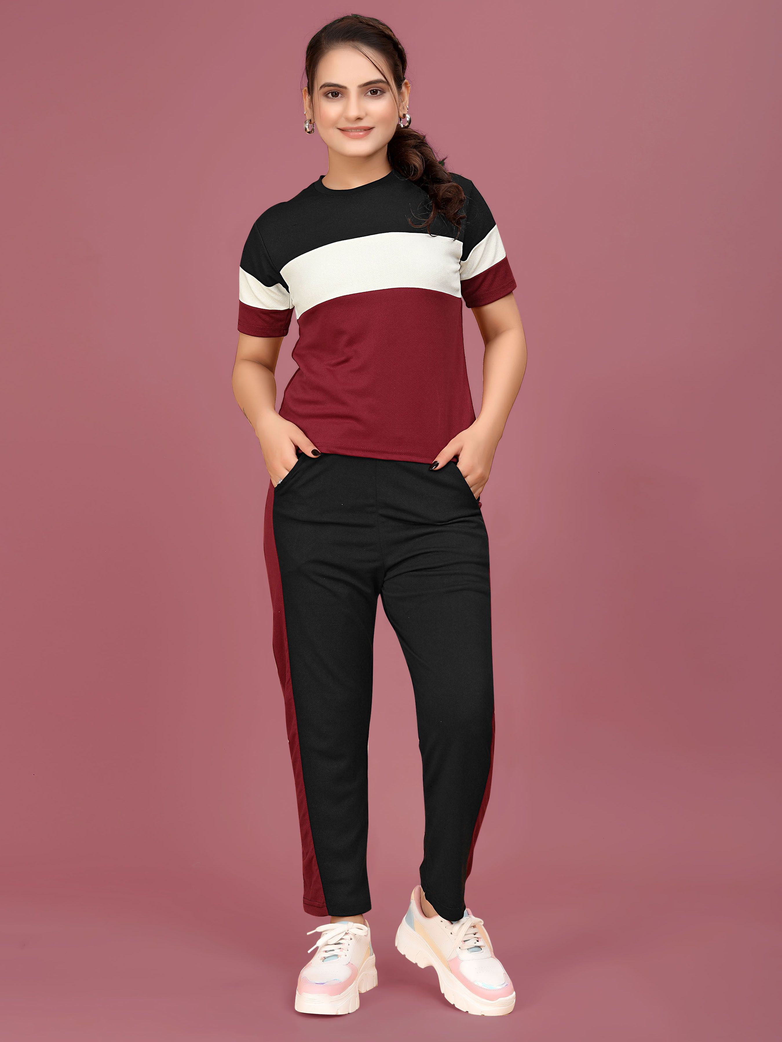 hercill Colorblock Women Track Suit-picture-27