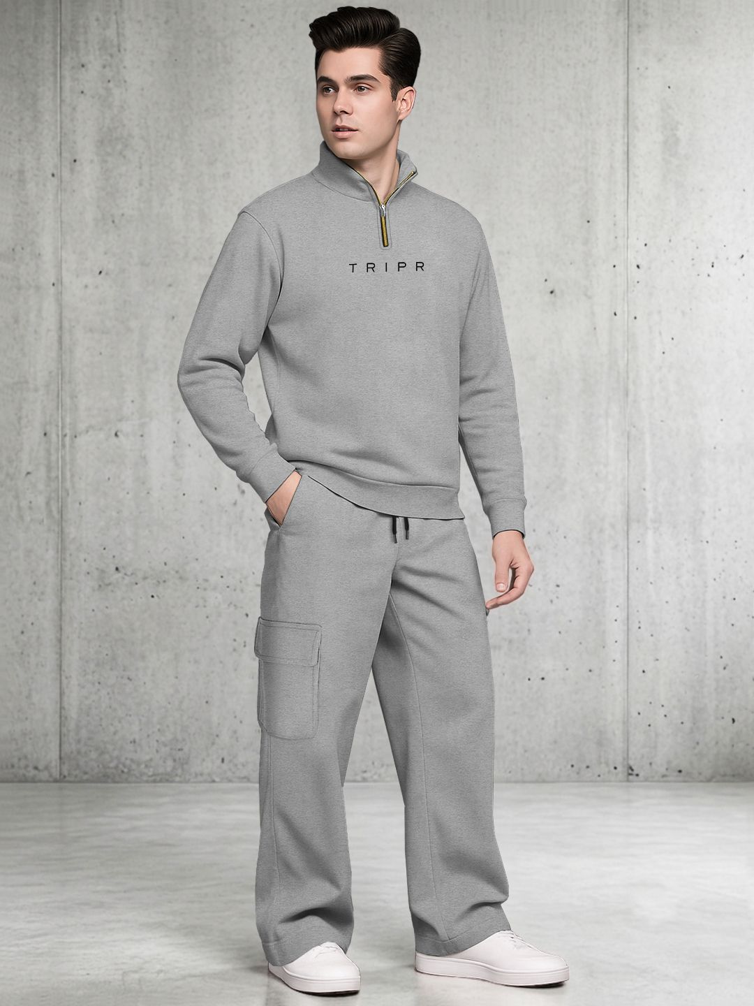 tripr Solid Men Track Suit-picture-15