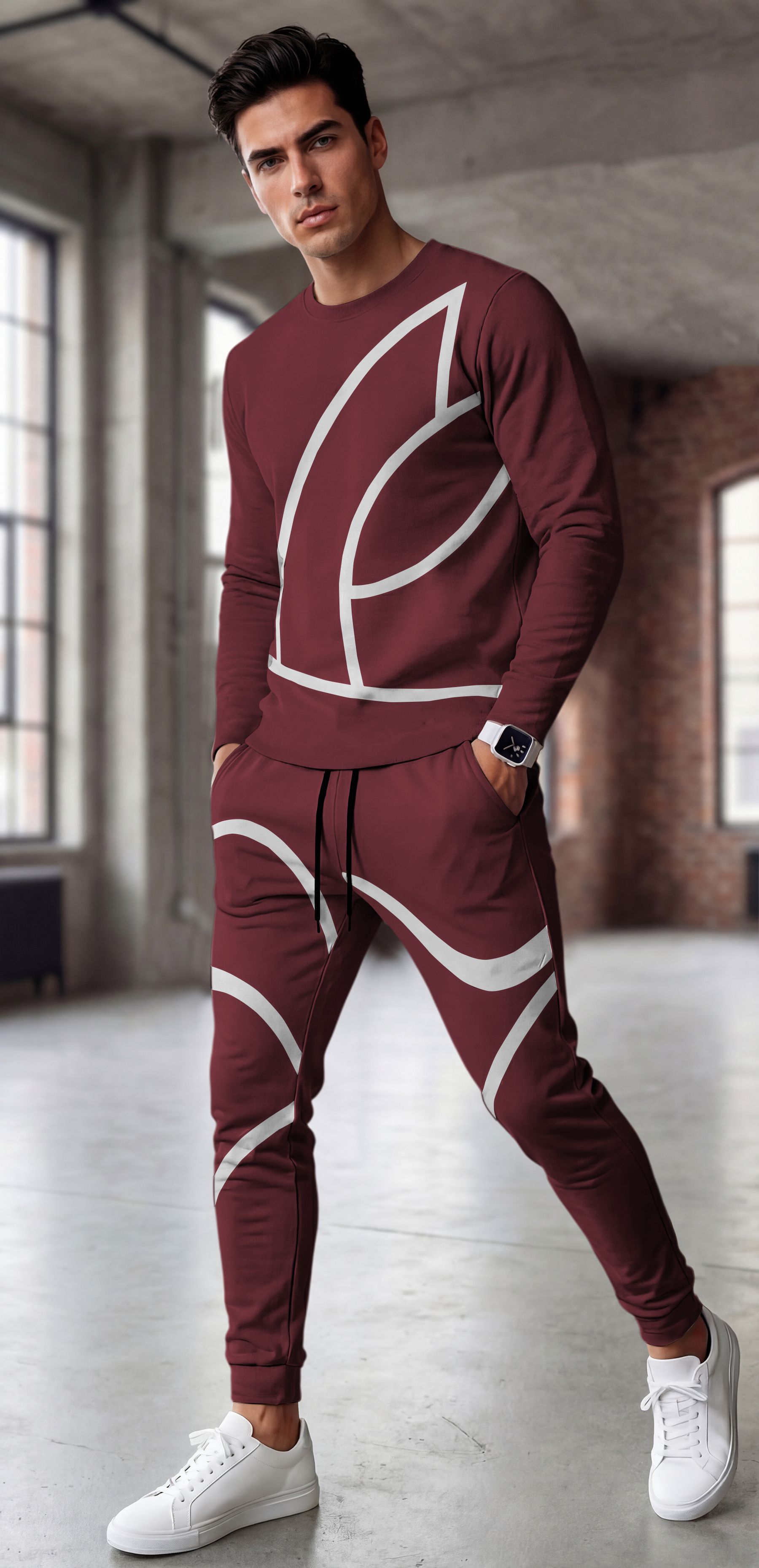 apf Striped Men Track Suit-picture-38