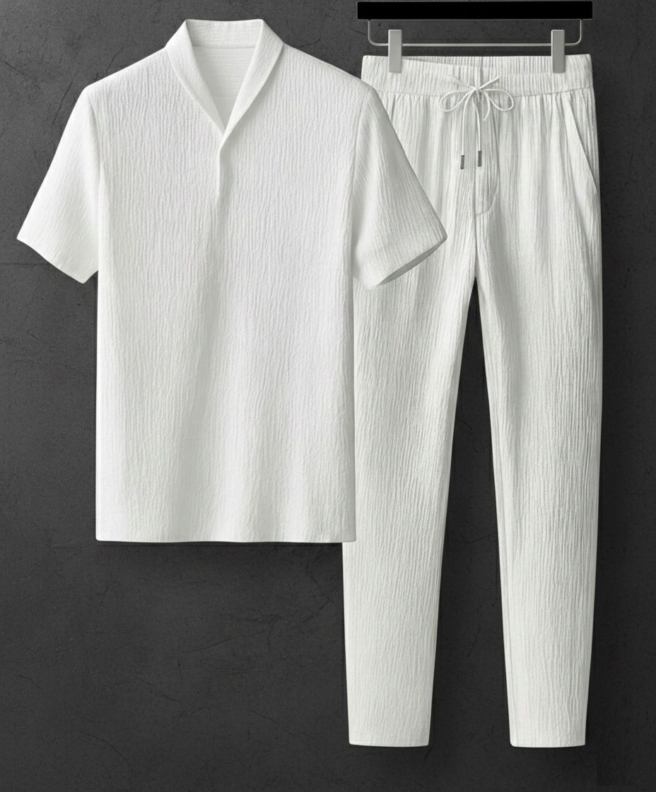 lookberry Tshirt Chino Shorts Co-ords Set-picture-14