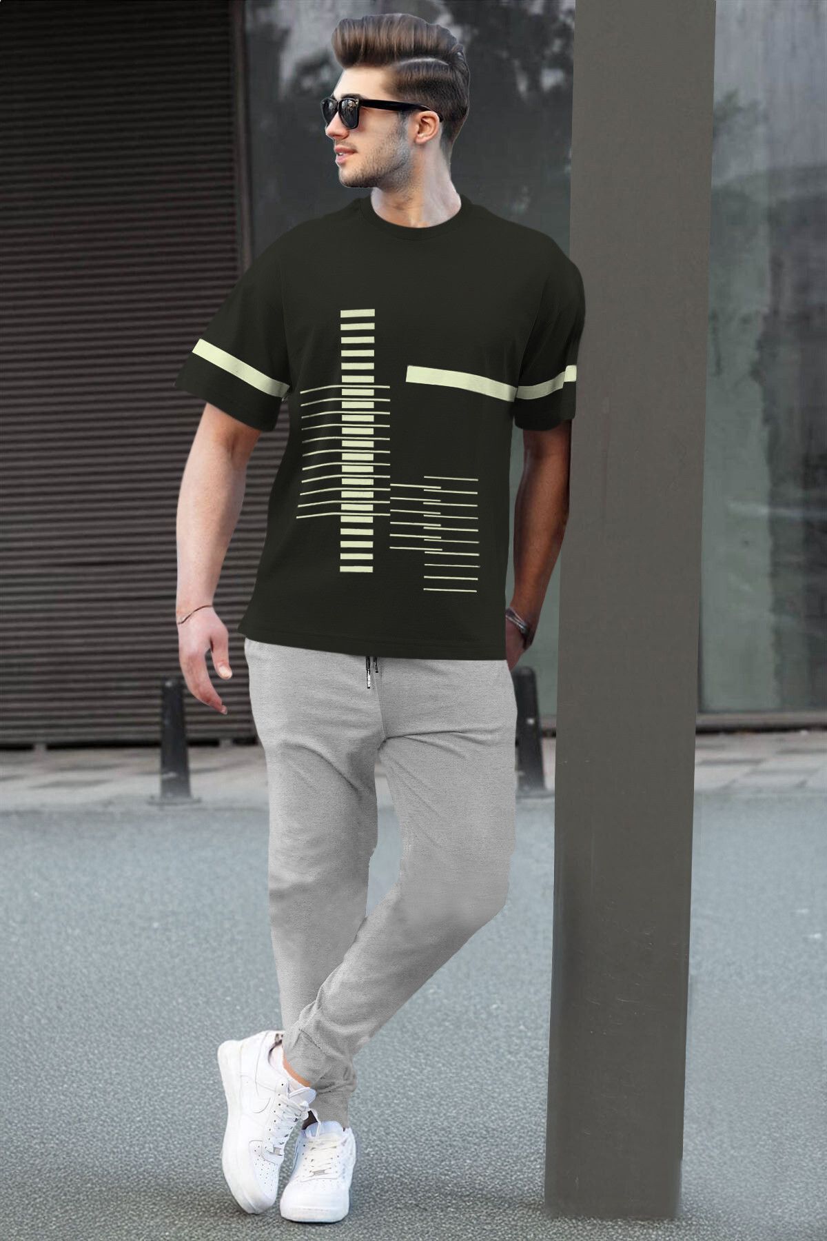 Printed Men Track Suit-image-1