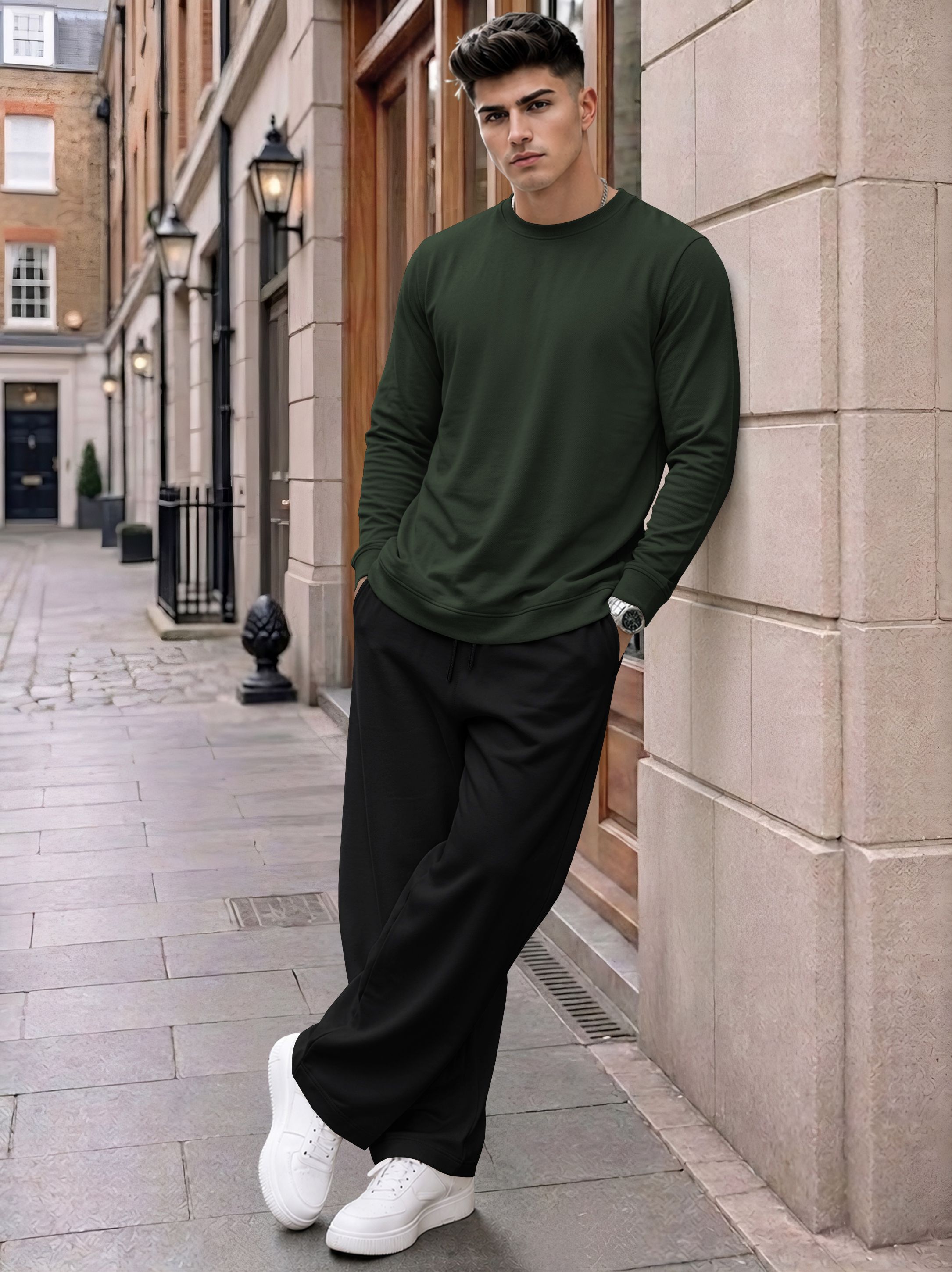 blive Solid Men Track Suit-picture-13