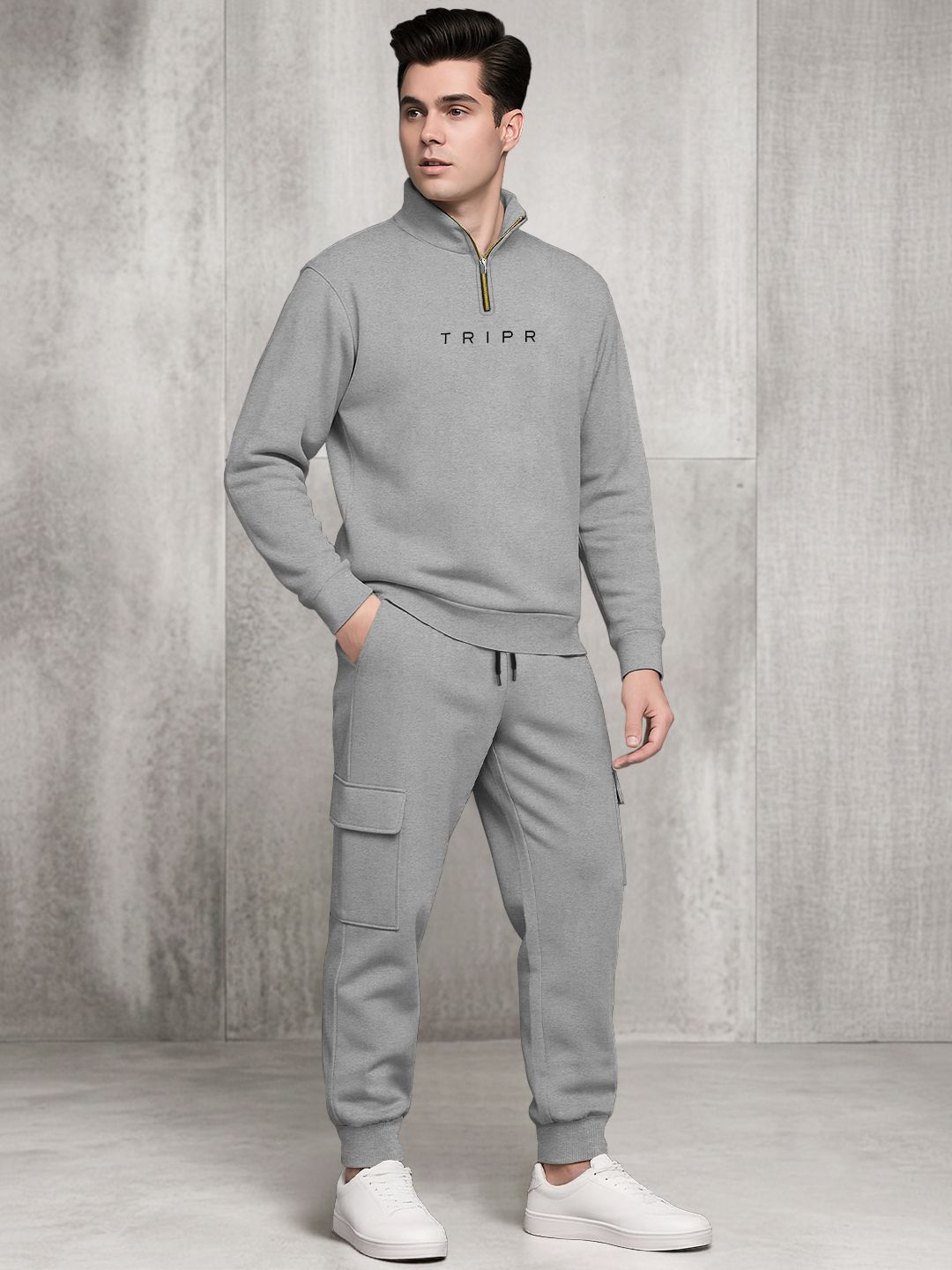 tripr Solid Men Track Suit-picture-19