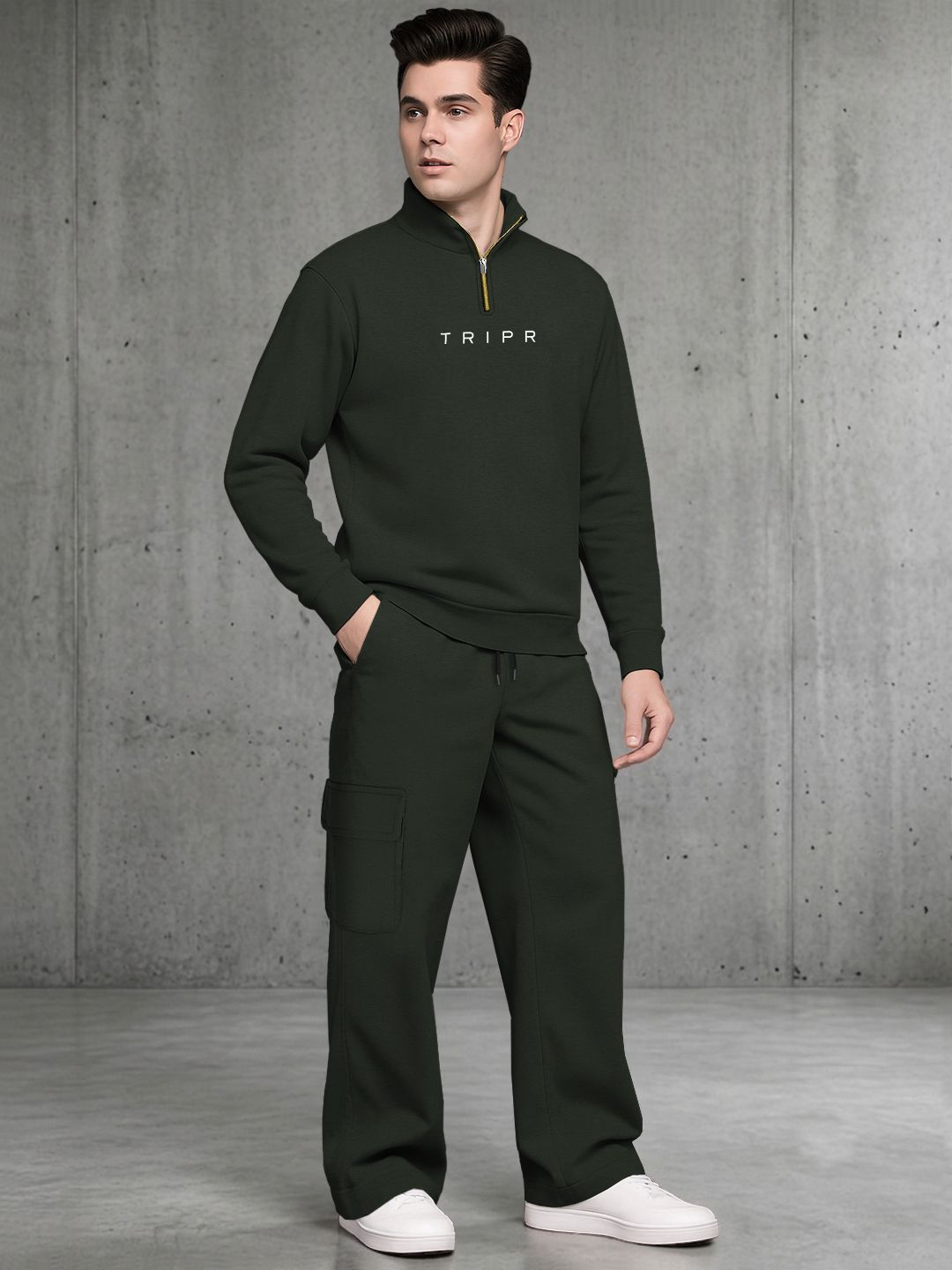 Solid Men Track Suit-image-38
