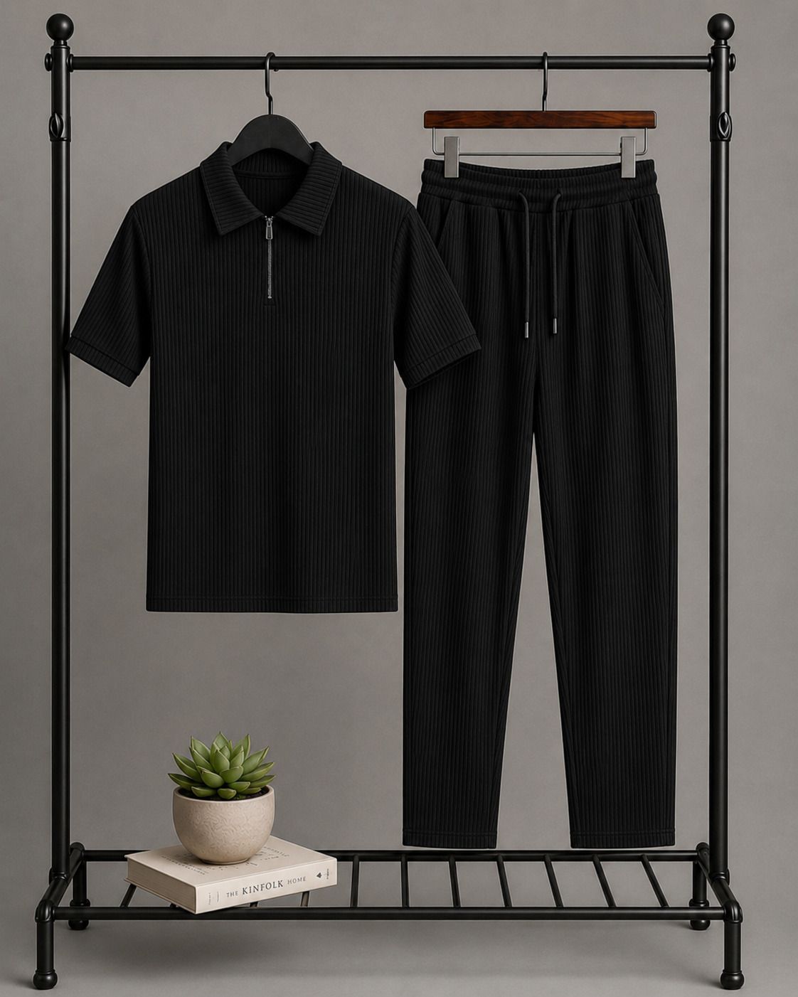 woxell Striped Men Track Suit-picture-23