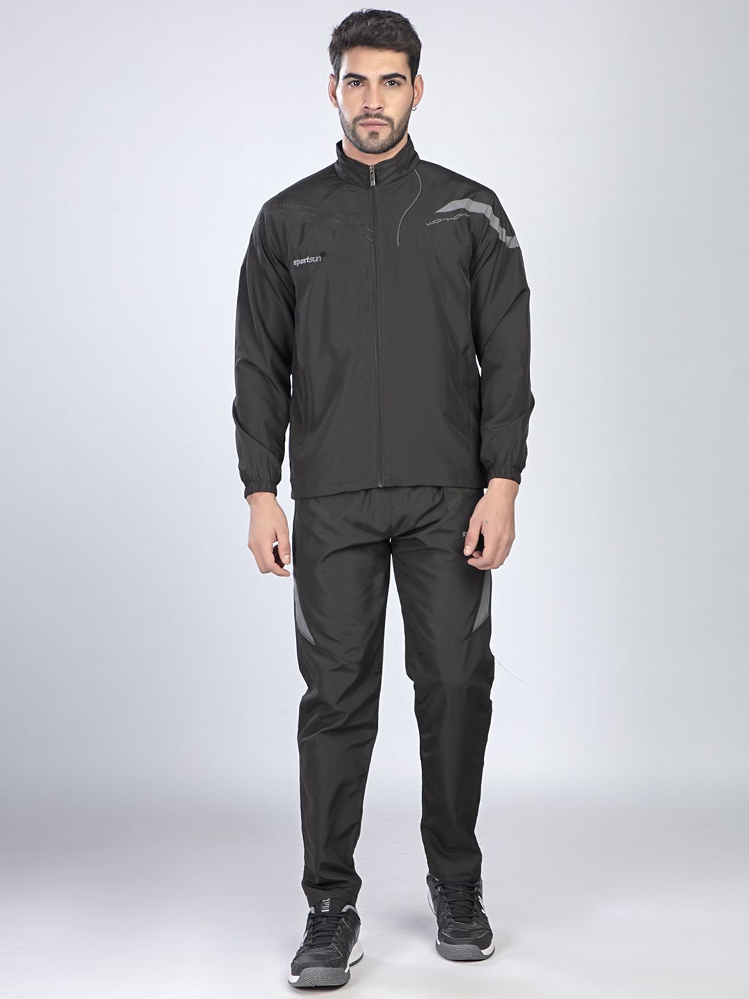 sport sun Solid Men Track Suit-picture-26