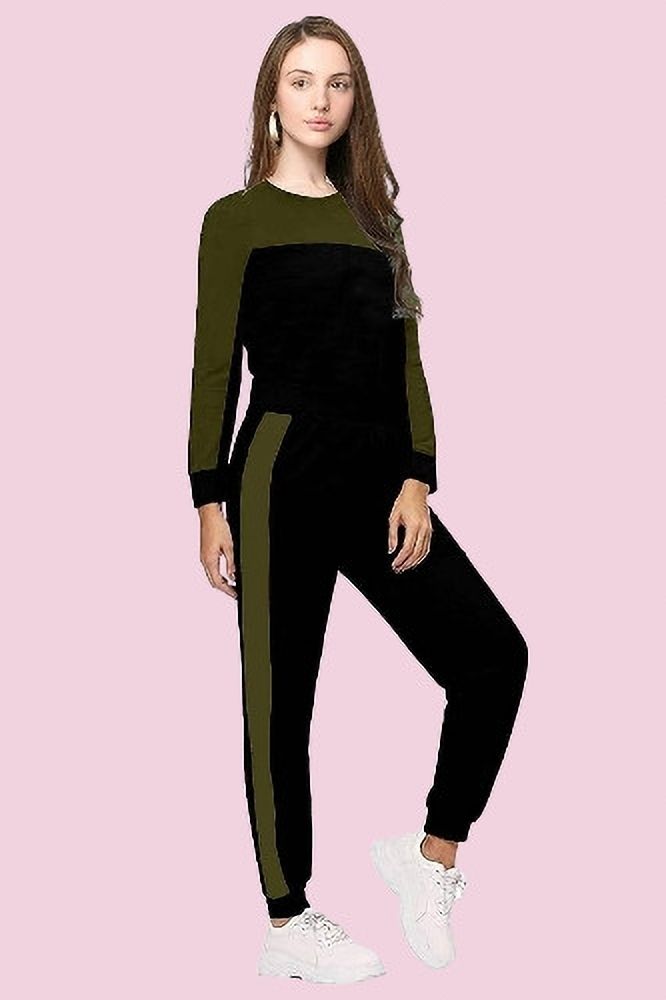 rakesh creation Colorblock Women Track Suit-picture-22