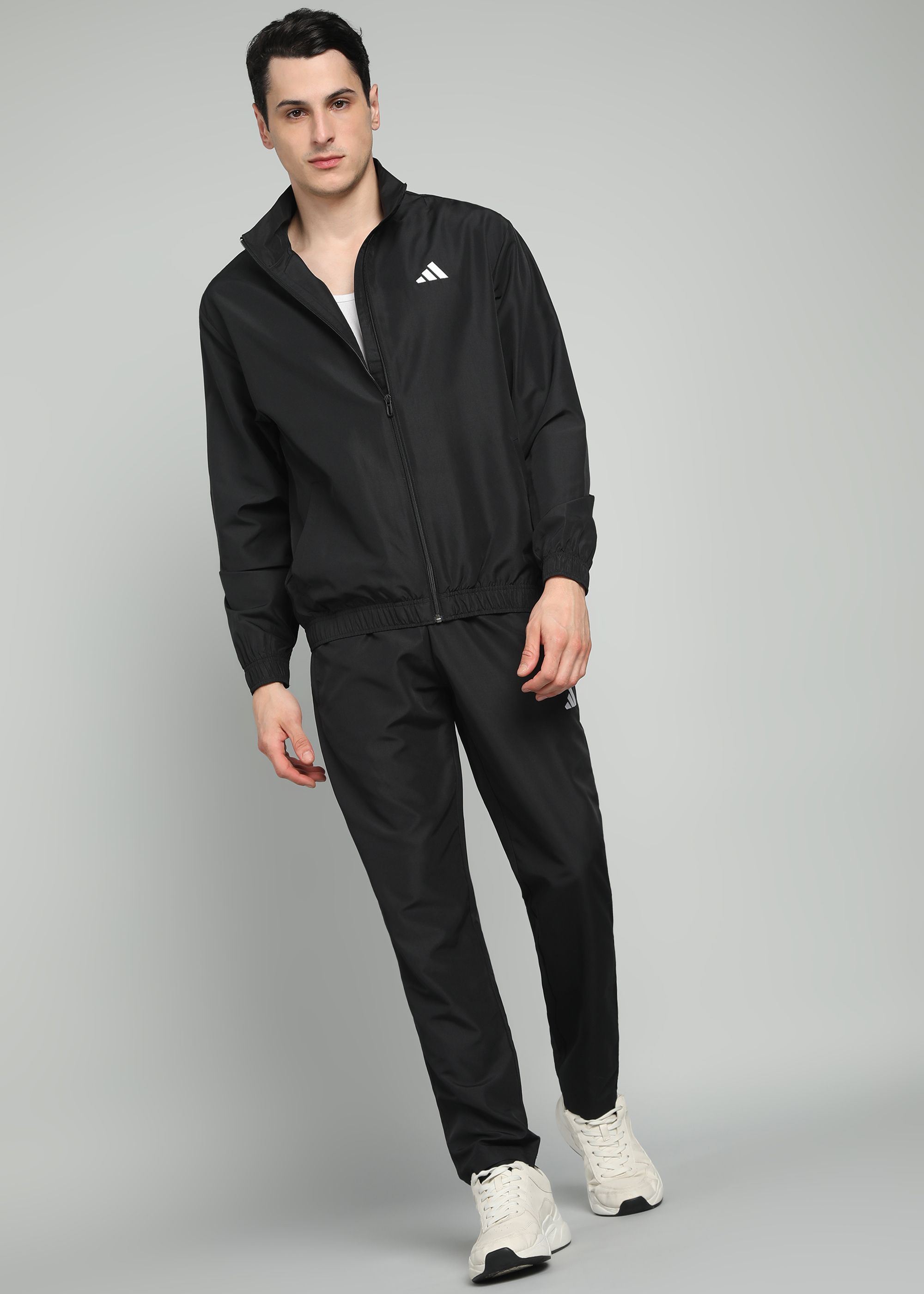 adidas Solid Men Track Suit-picture-11