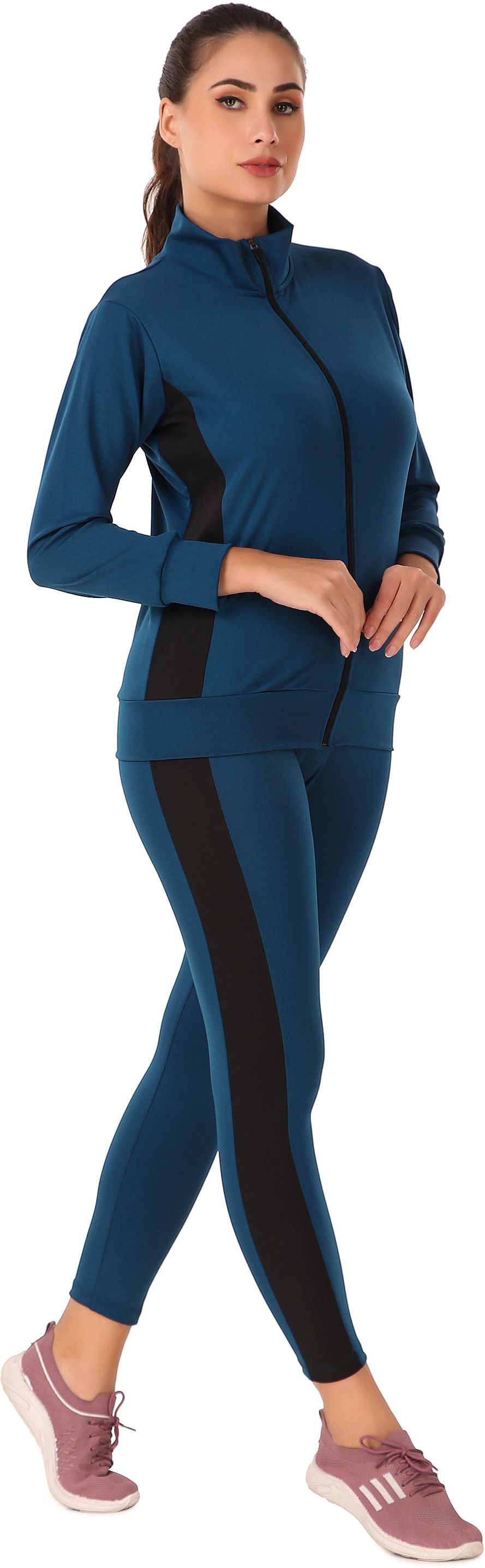 benzos Colorblock Women Track Suit-picture-16