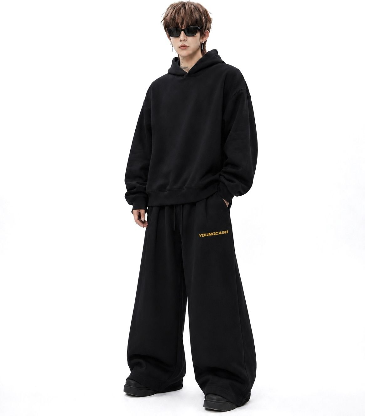 hue Printed, Self Design Men Track Suit-picture-13