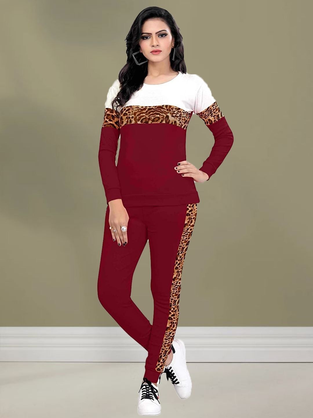 sirgo Self Design Women Track Suit-picture-2