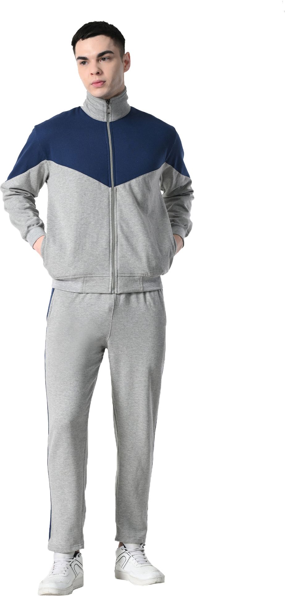 indiweaves Colorblock Men Track Suit-picture-18