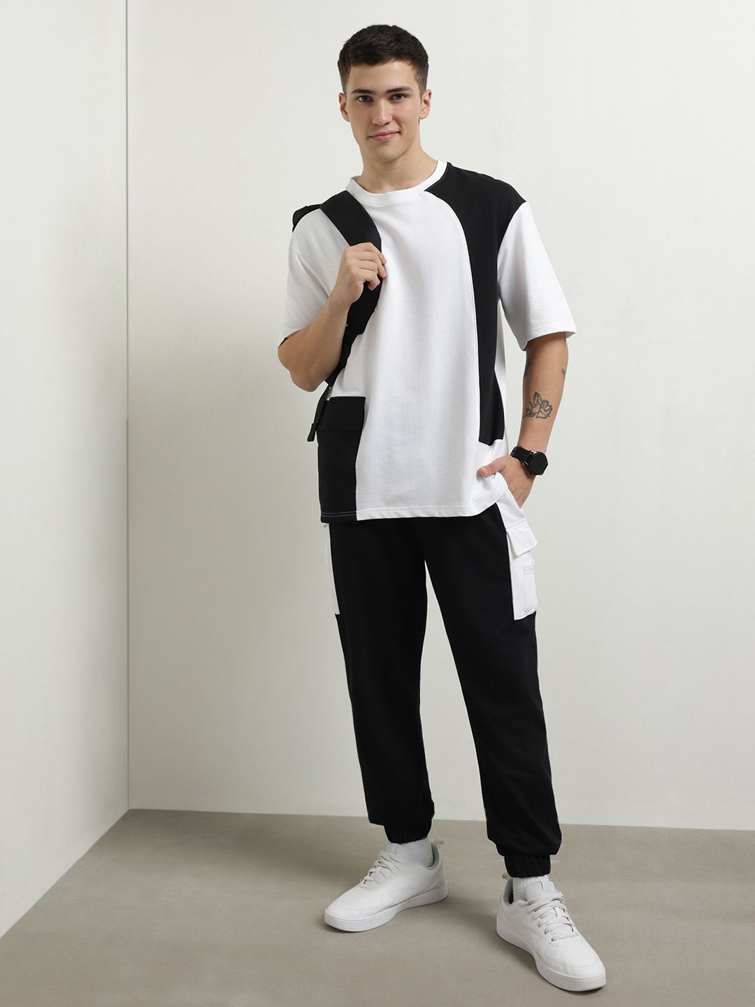 nobero Colorblock Men Track Suit-picture-23