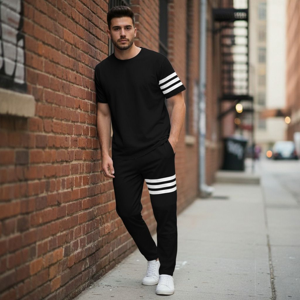mojamedi Striped Men Track Suit-picture-10