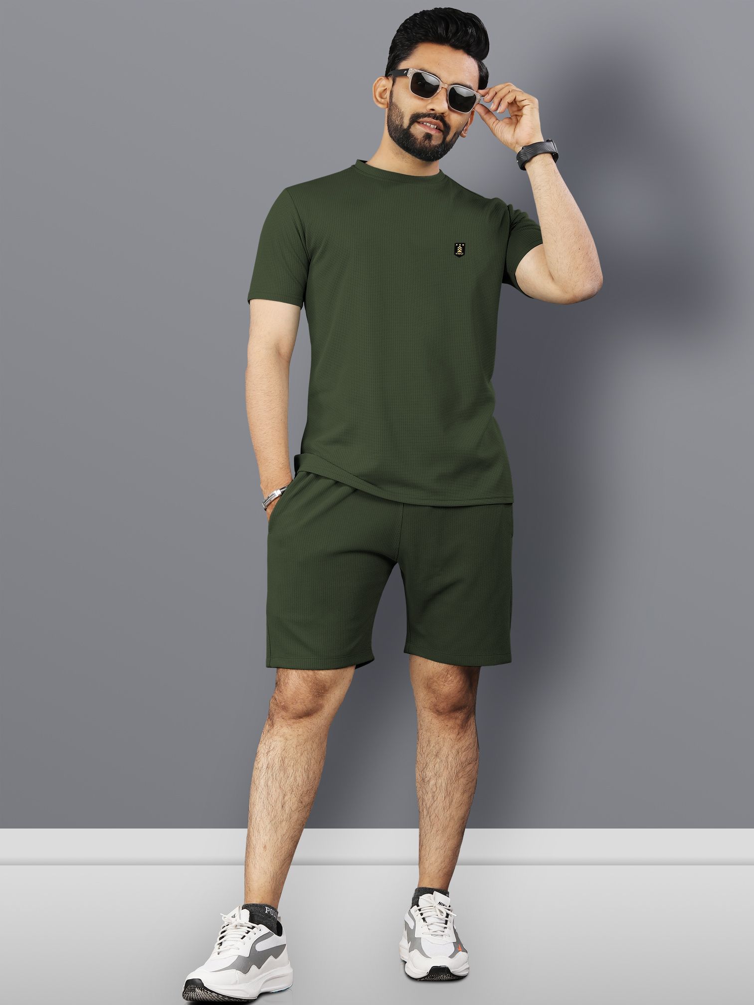 vebnor Solid Men Track Suit-picture-28