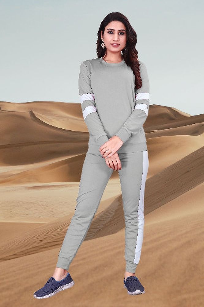 rakesh creation Striped Women Track Suit-picture-17
