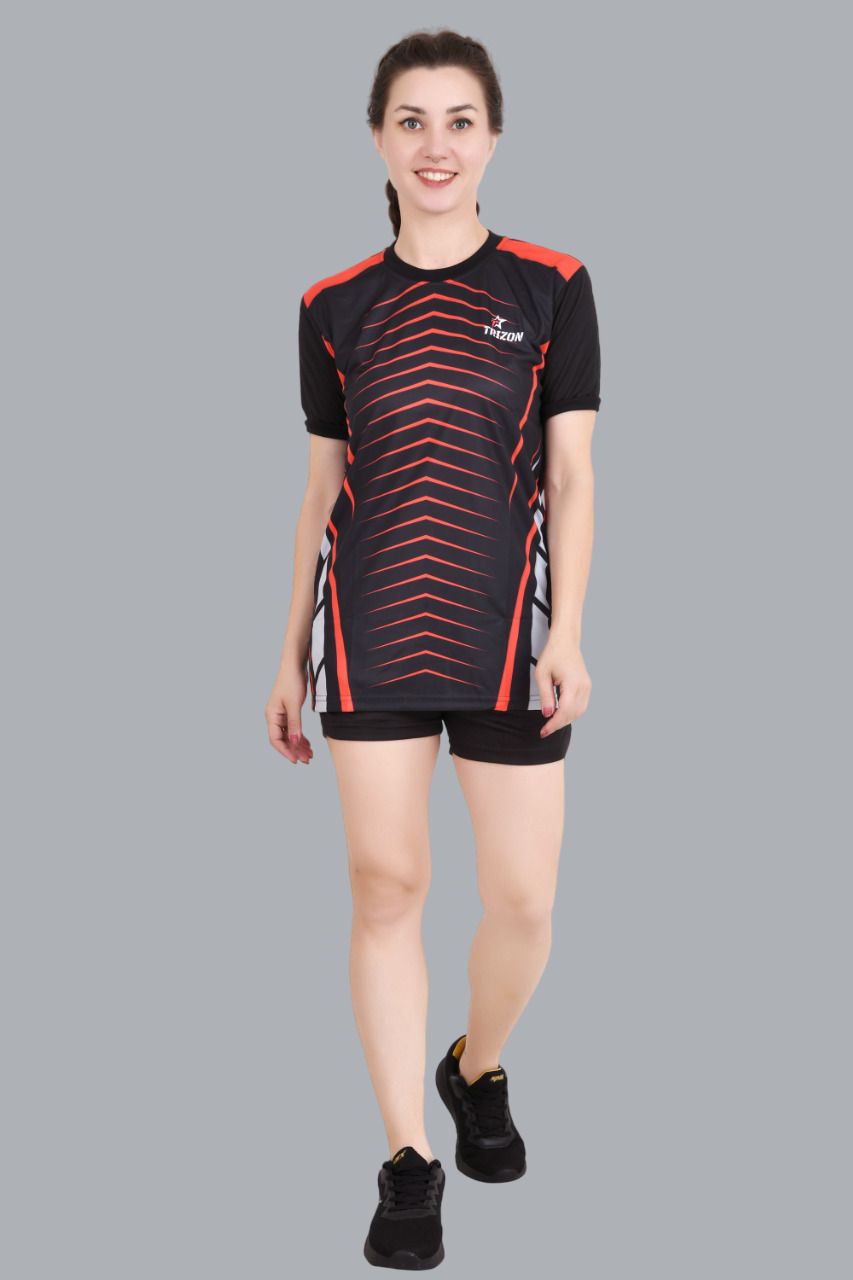 Self Design, Printed, Solid, Graphic Print Women Track Suit-image-3