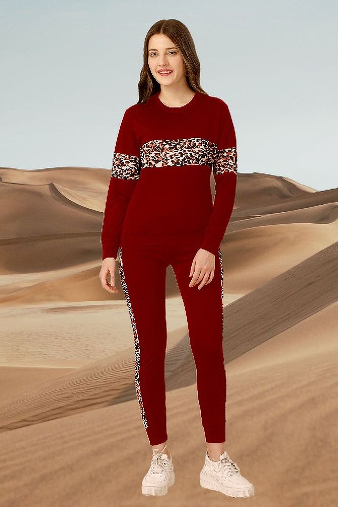 rakesh creation Animal Print Women Track Suit-picture-21