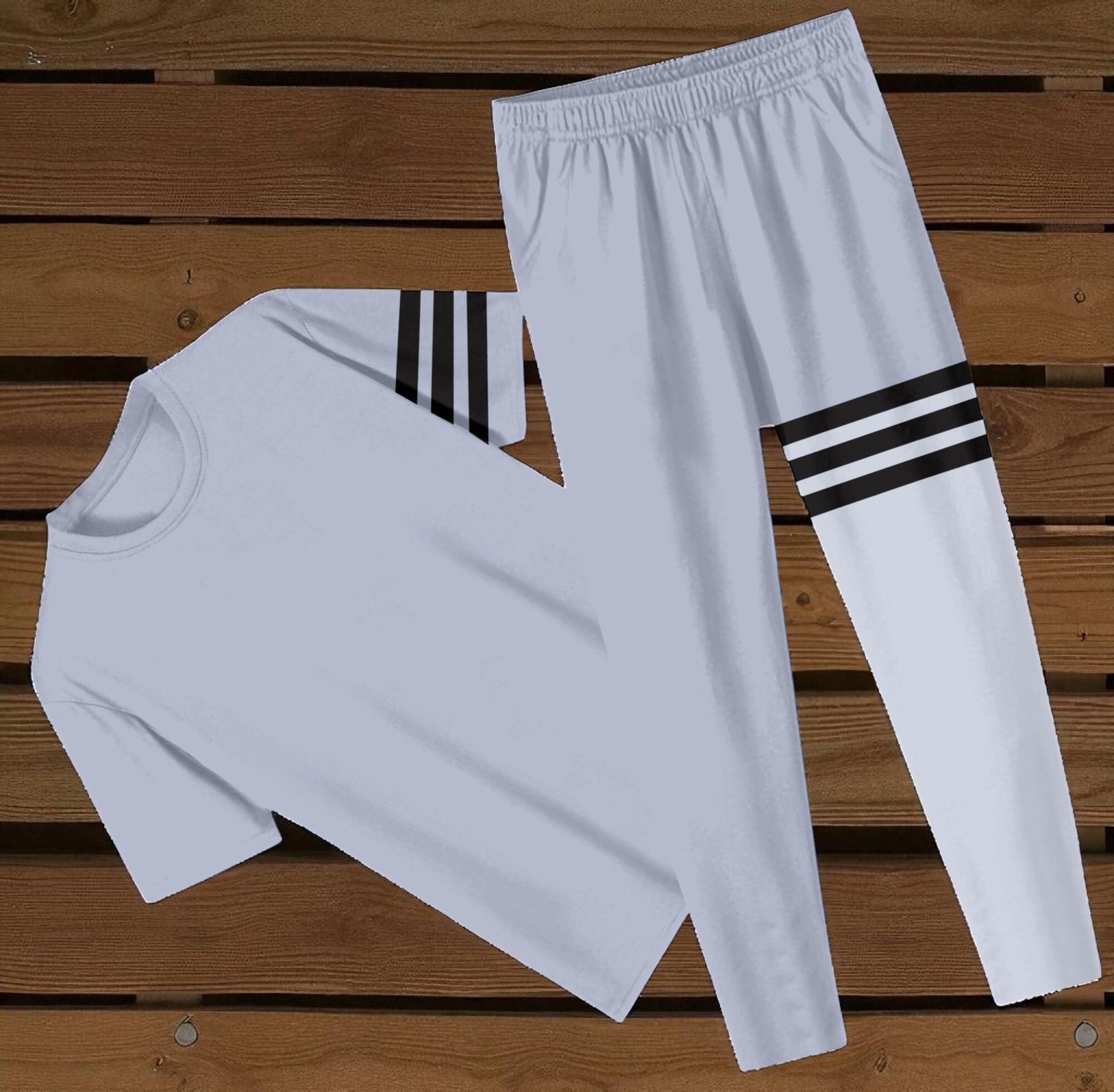 Striped Men Track Suit