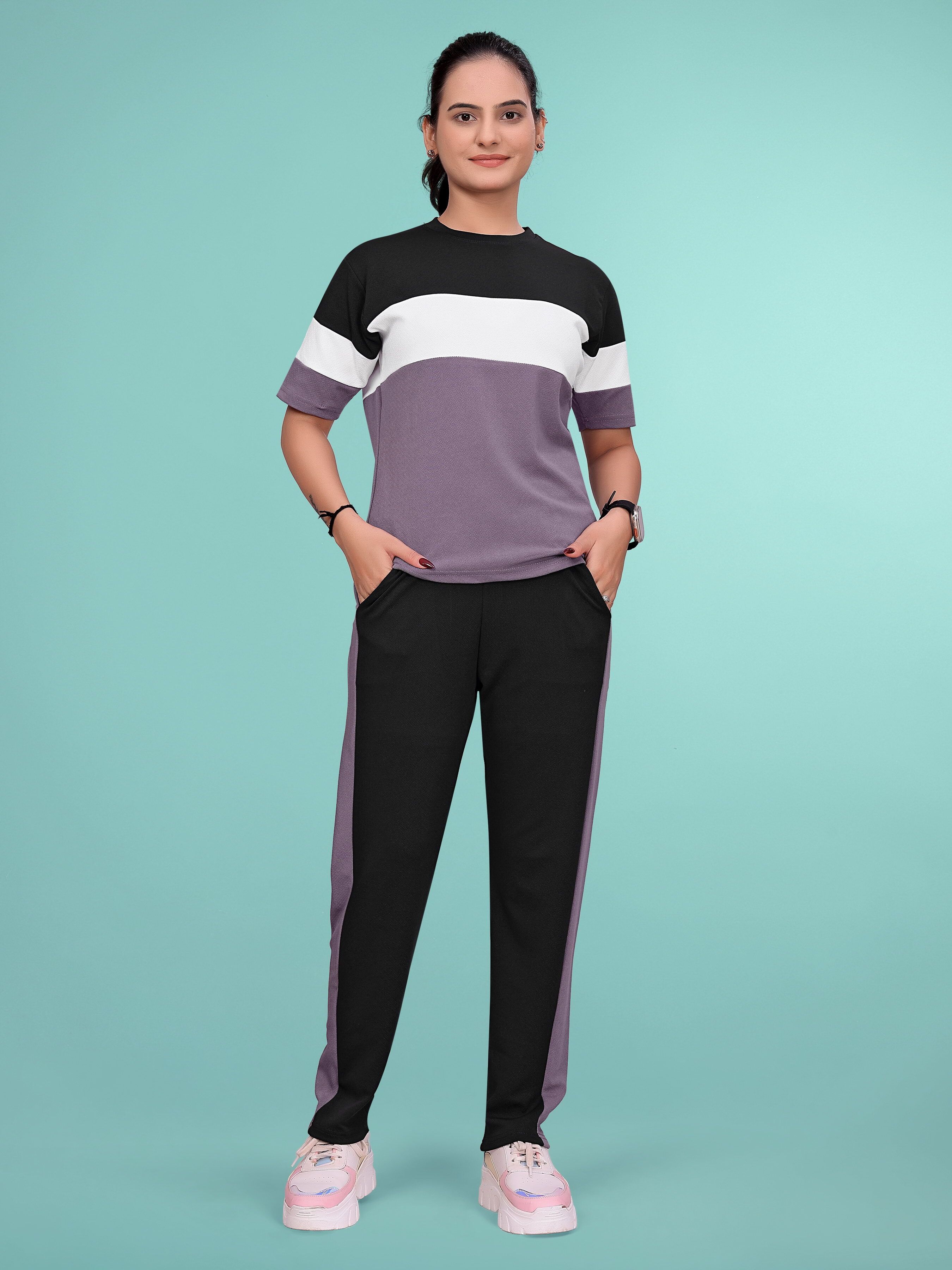 jk creation Colorblock Women Track Suit-picture-26