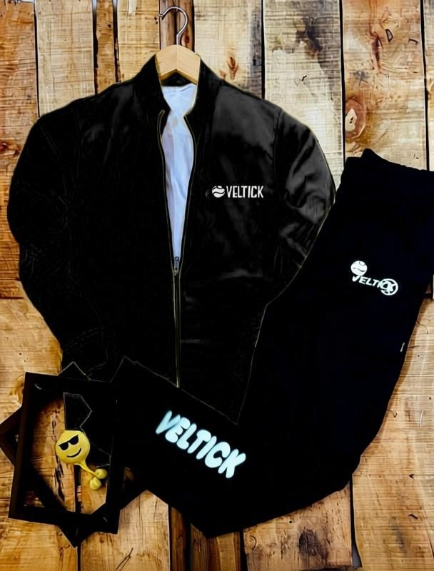 veltick Solid Men Track Suit-picture-11