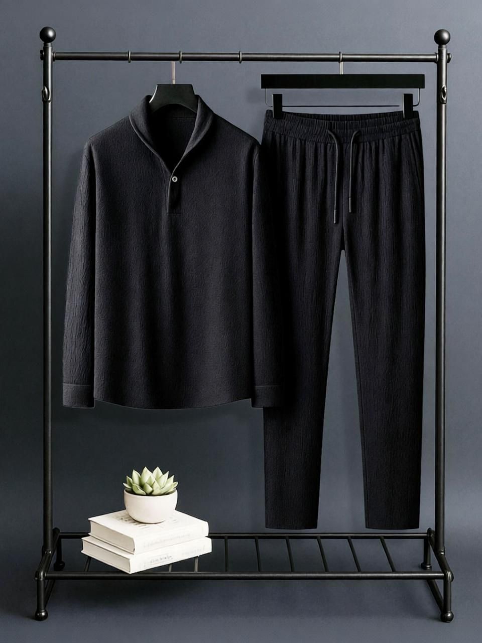 Solid Men Track Suit