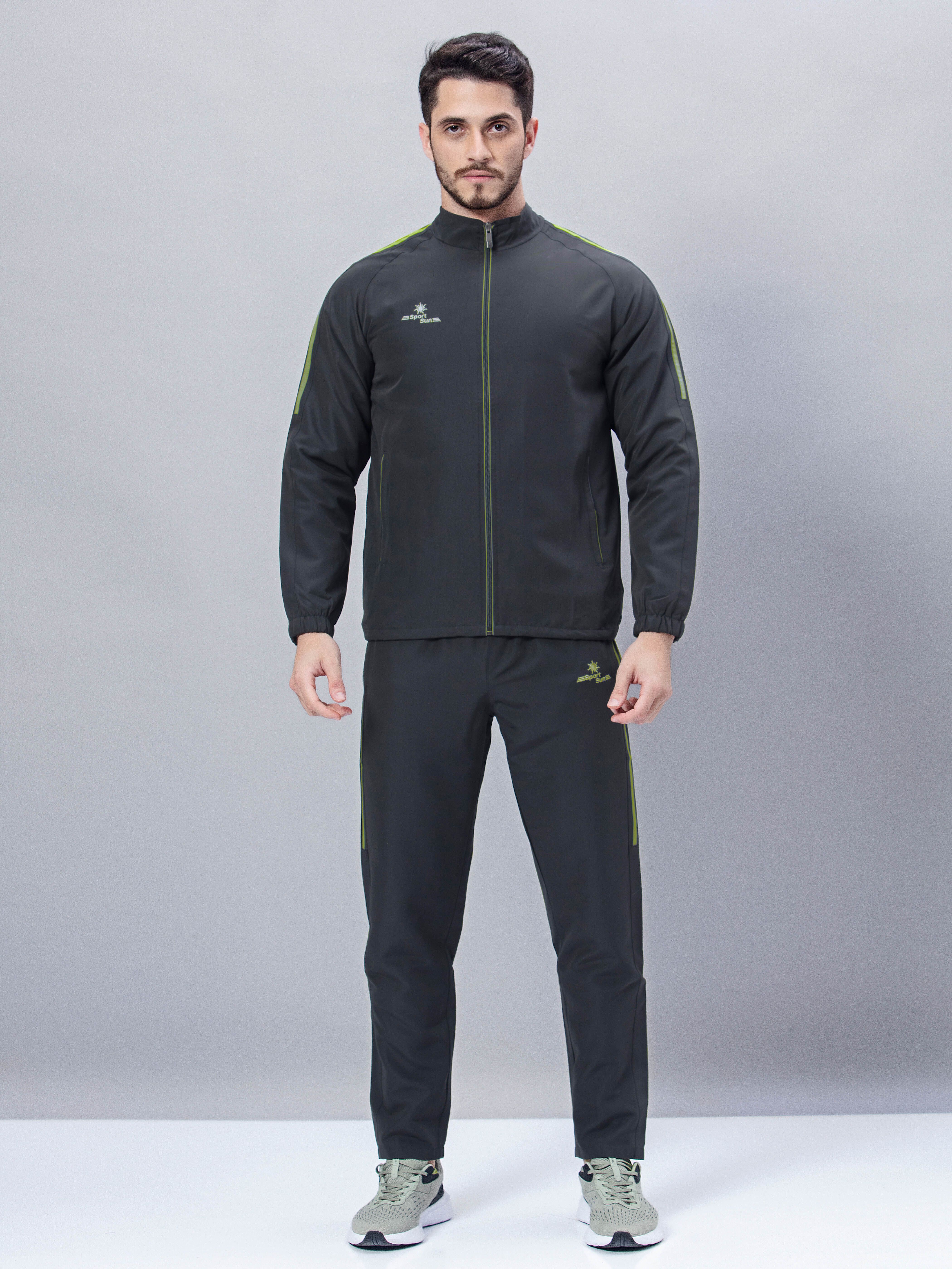 sport sun Solid Men Track Suit-picture-11
