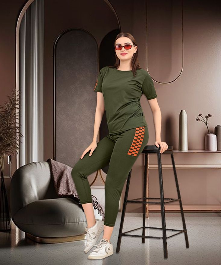 dtr fashion Solid Women Track Suit-picture-14