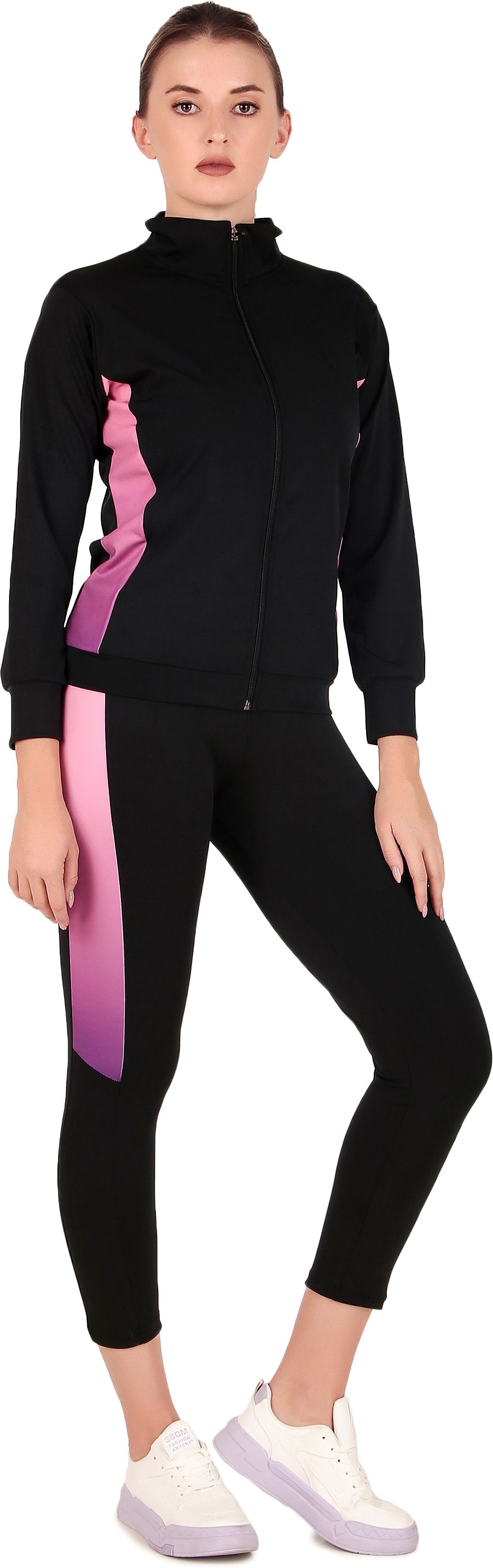 benzos Colorblock Women Track Suit-picture-12