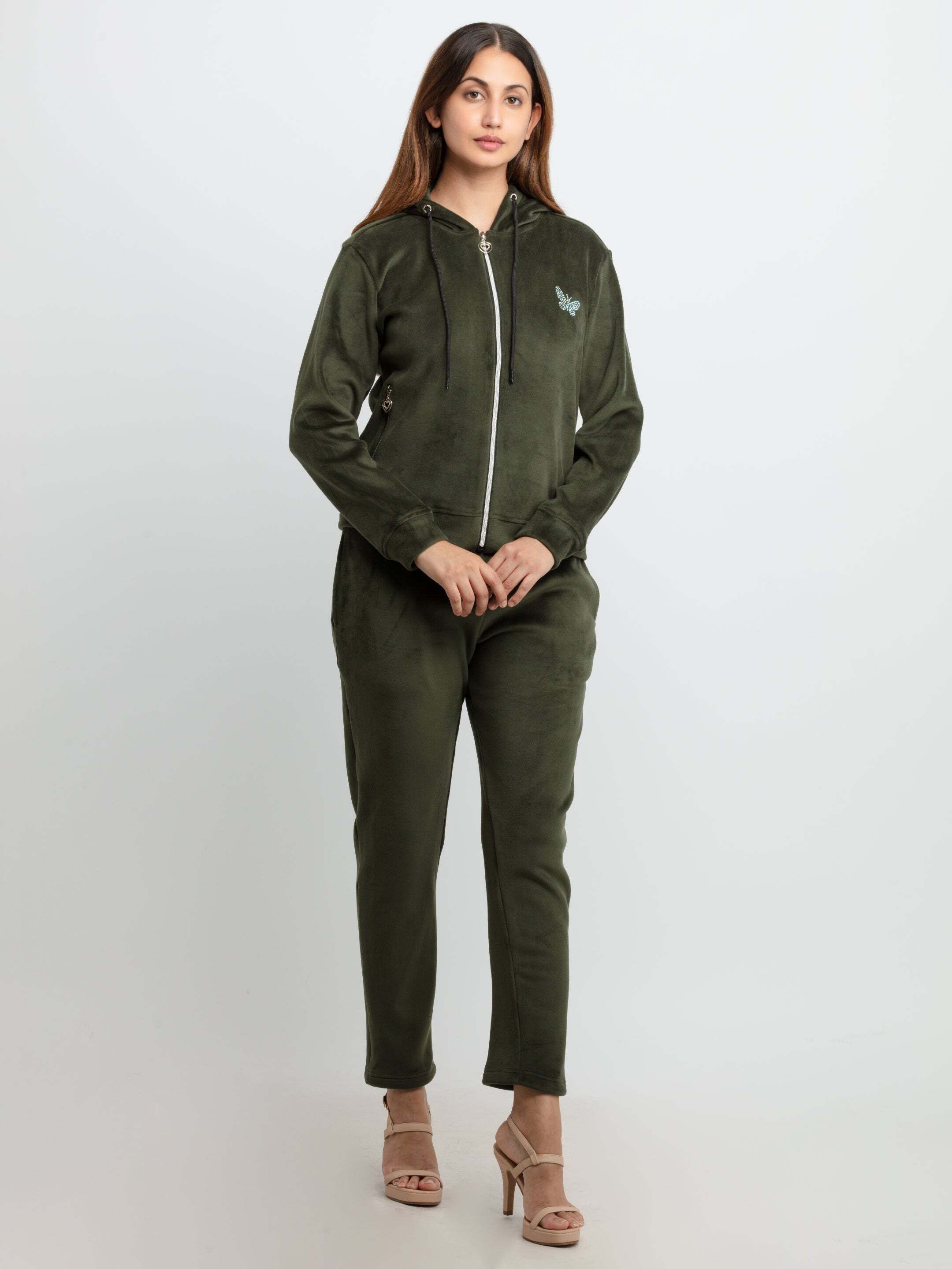 status quo Solid Women Track Suit-picture-14