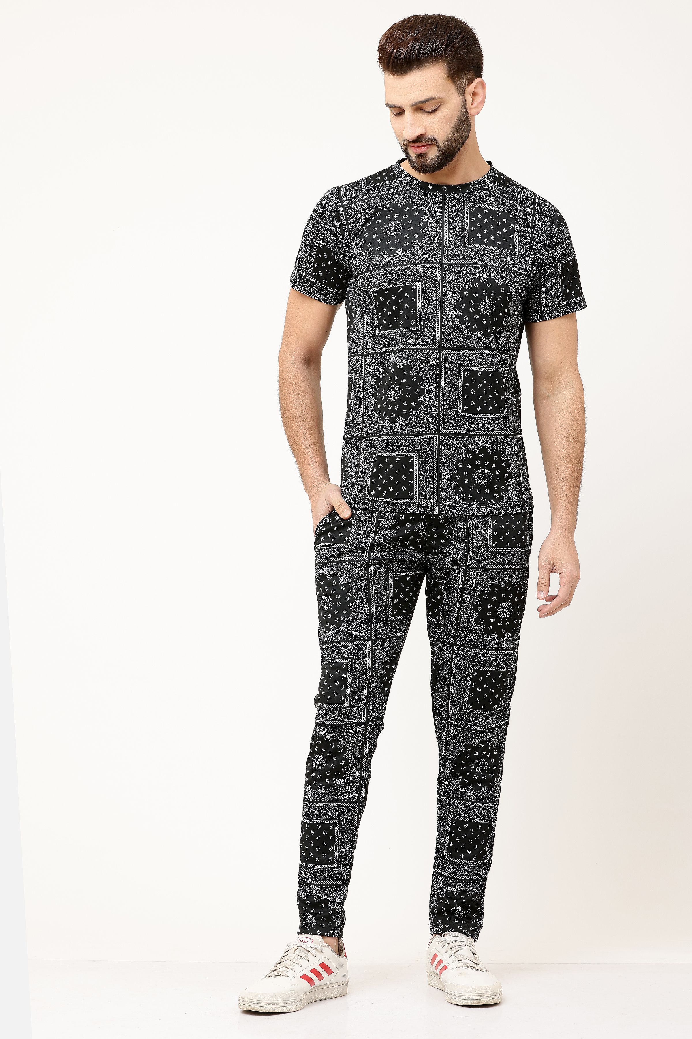 fuback Striped Men Track Suit-picture-12