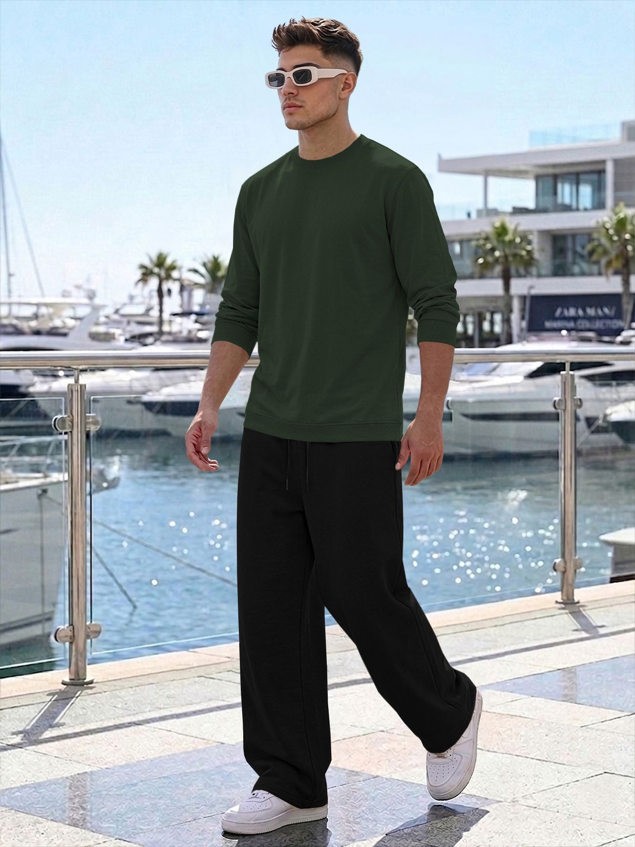 madbros Solid Men Track Suit-picture-11