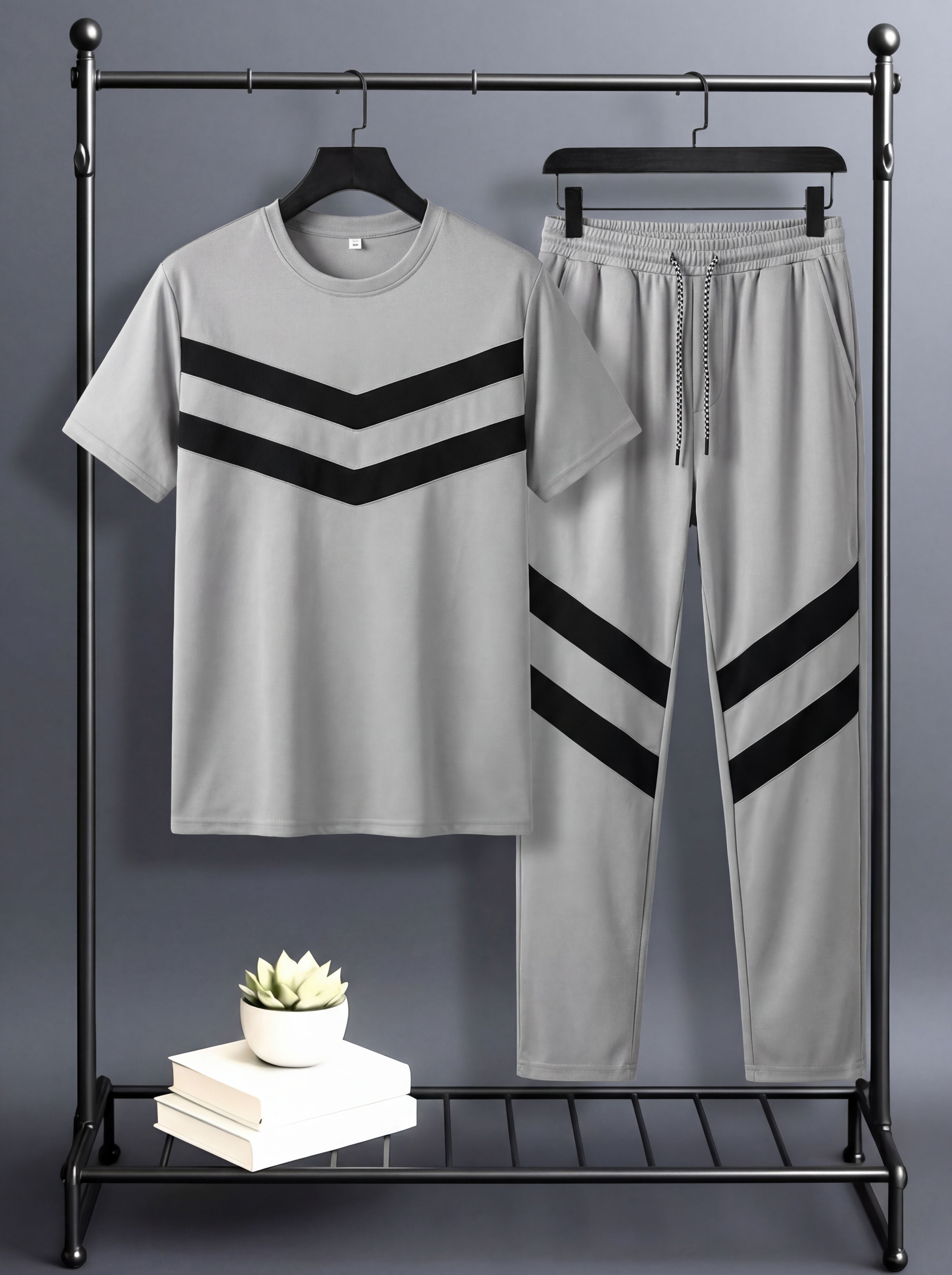 Solid Men Track Suit