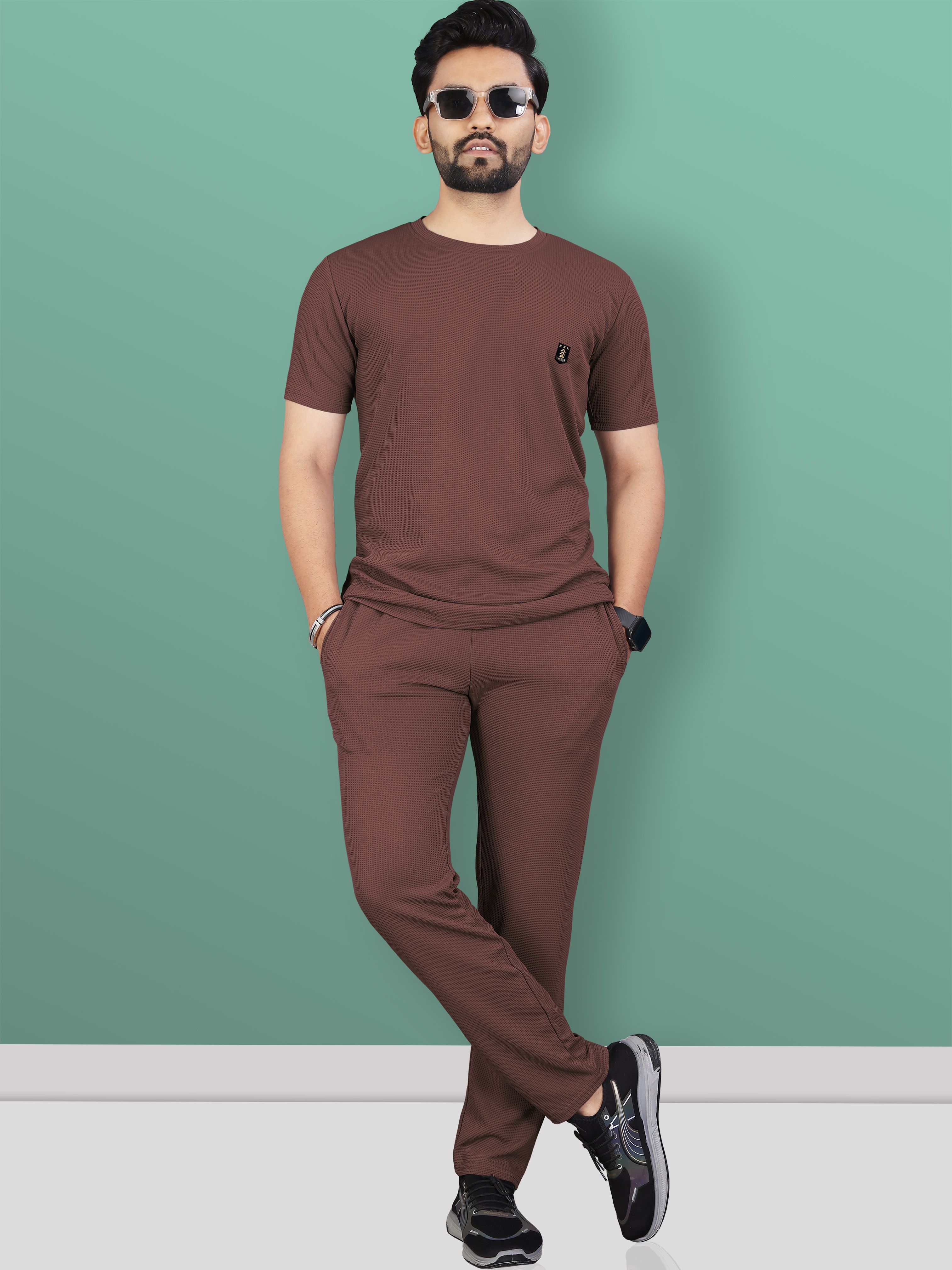 Solid Men Track Suit